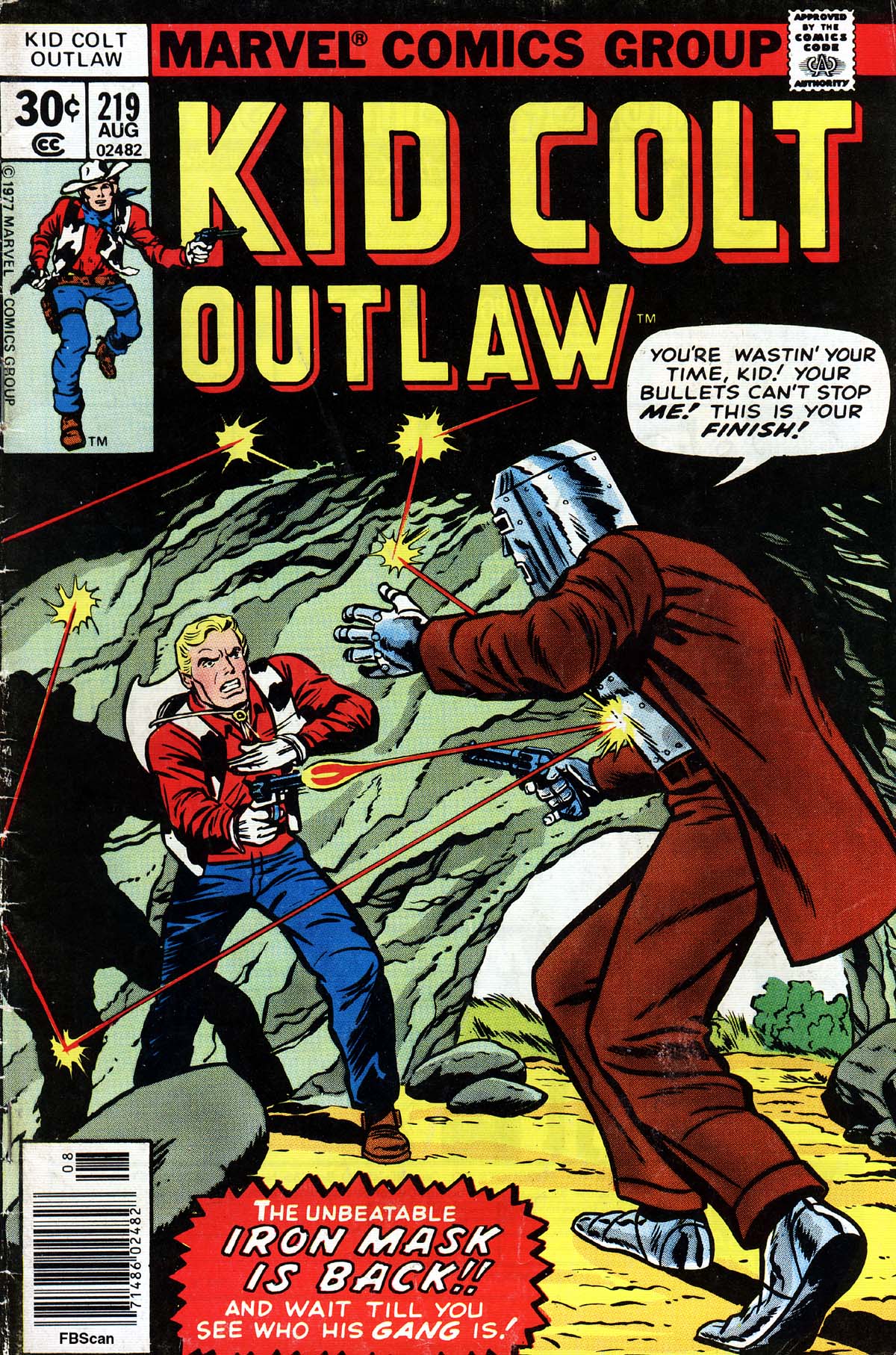Read online Kid Colt Outlaw comic -  Issue #219 - 1