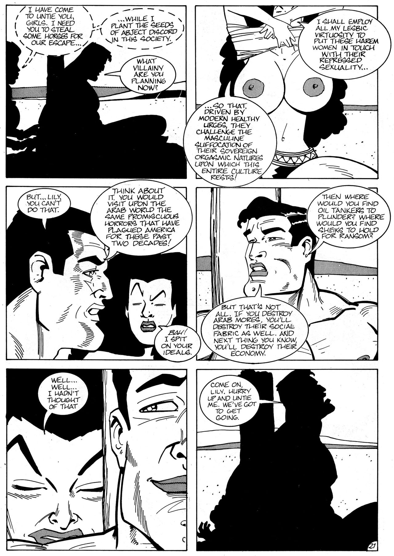 Read online Lizard Lady comic -  Issue #3 - 23