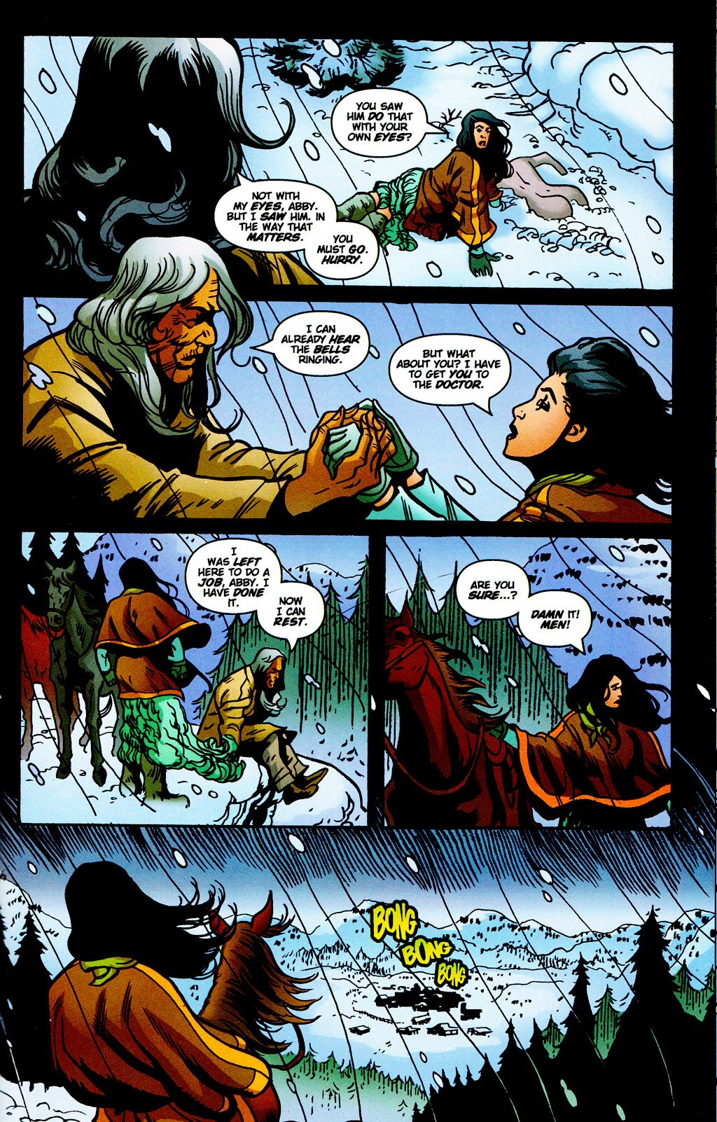 Read online Desperadoes: Epidemic! comic -  Issue # Full - 32