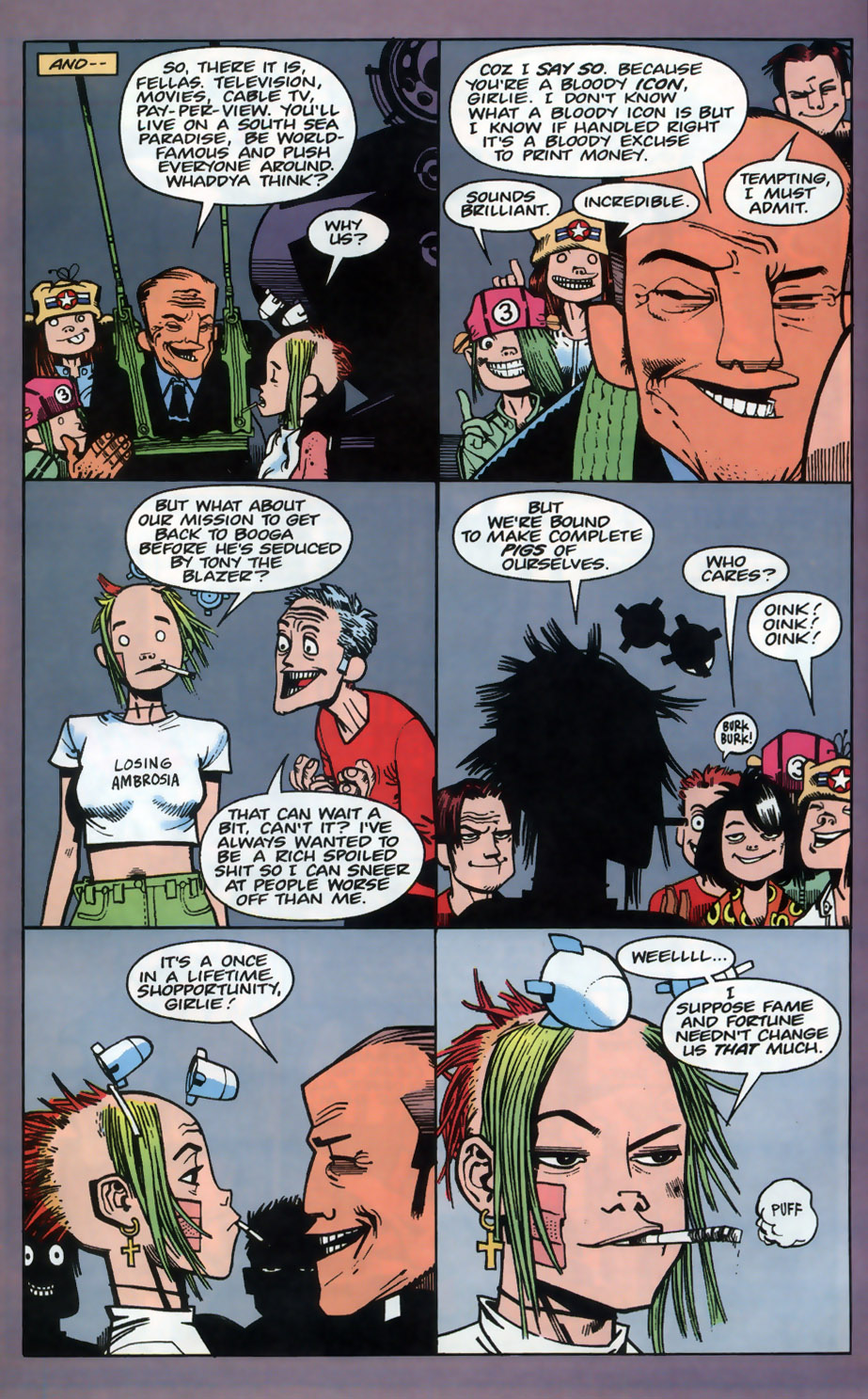 Read online Tank Girl: The Odyssey comic -  Issue #4 - 10