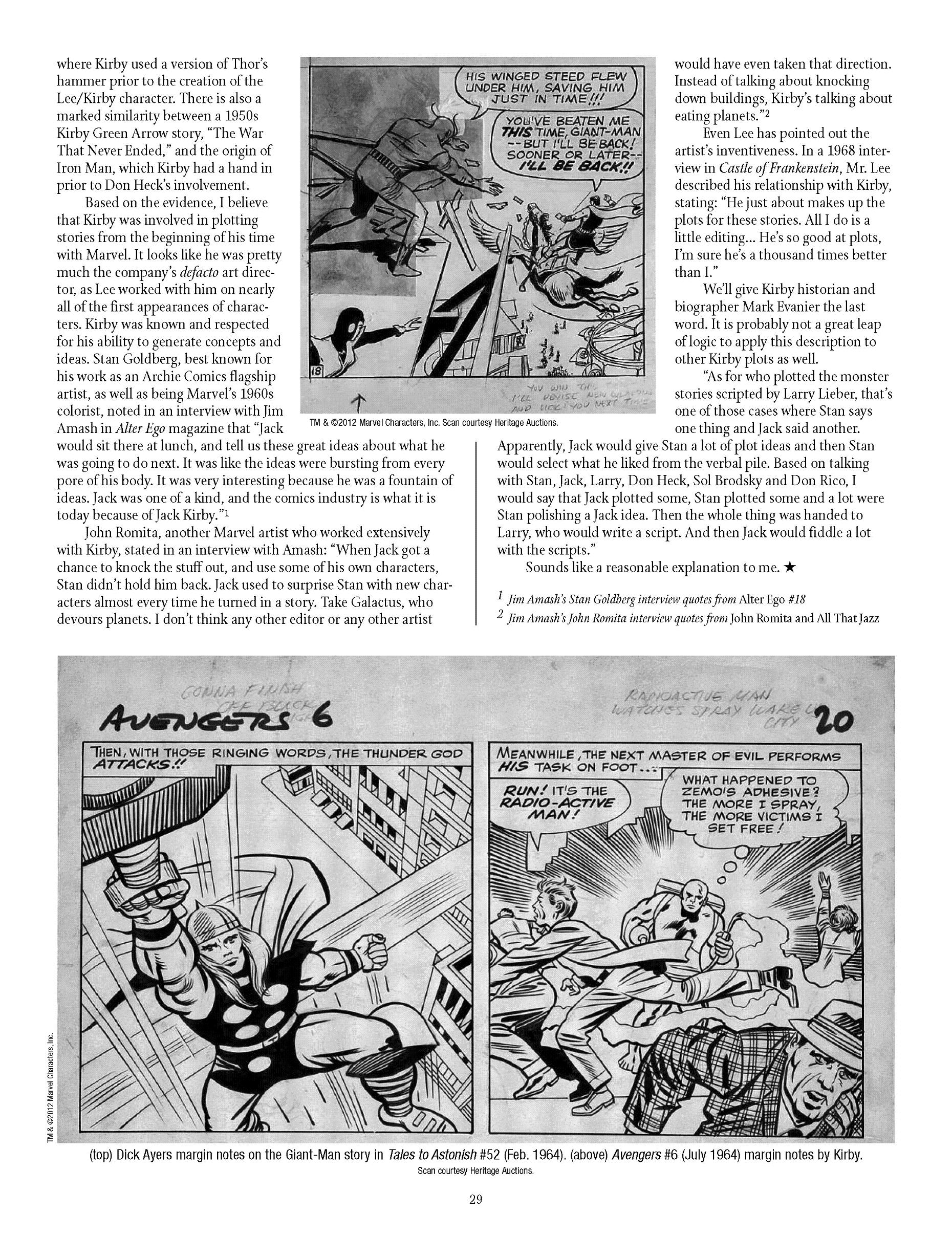 Read online The Jack Kirby Collector comic -  Issue #59 - 27