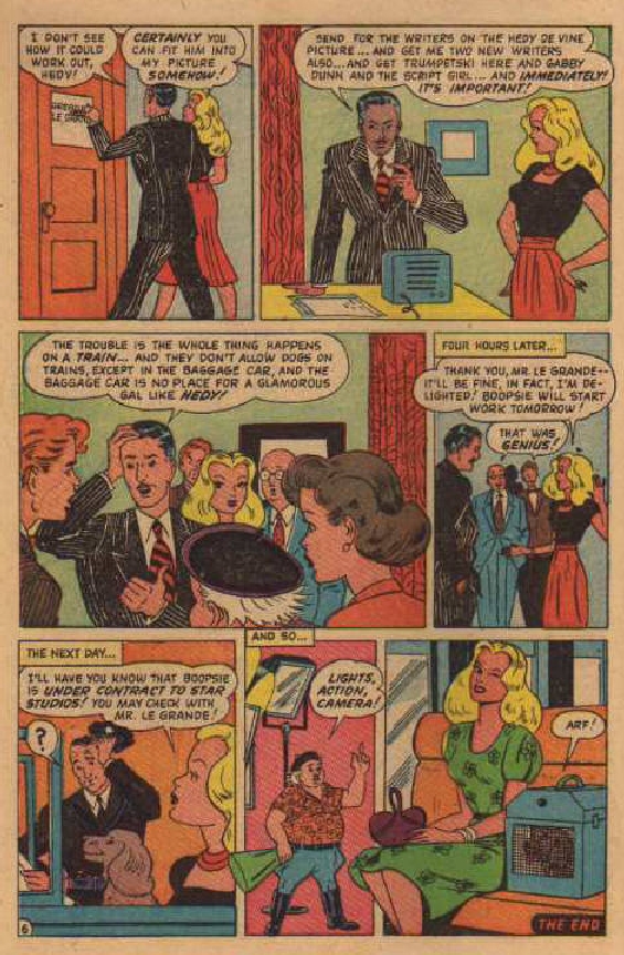 Read online Hedy Of Hollywood Comics comic -  Issue #41 - 32
