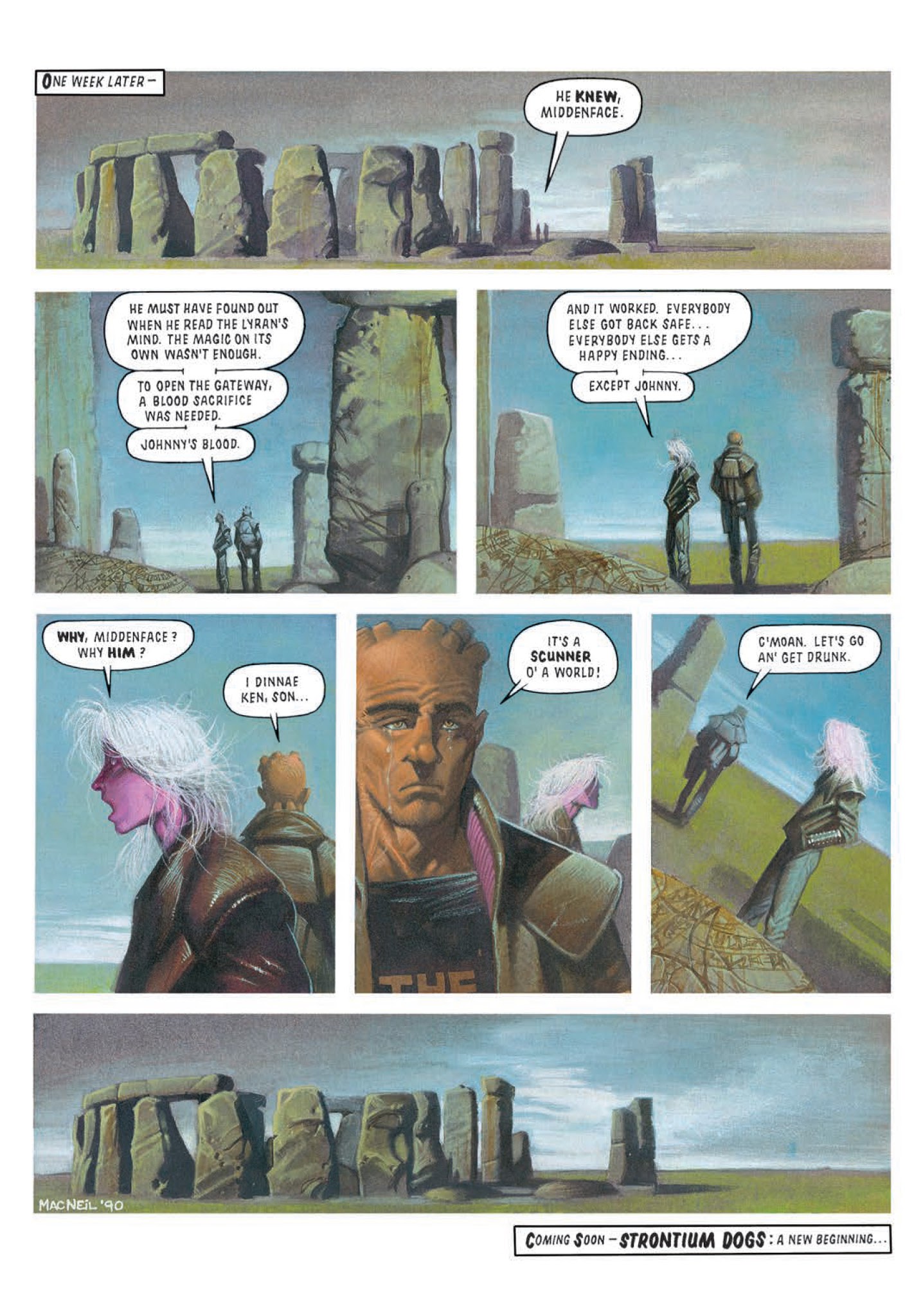 Read online Strontium Dog: The Final Solution comic -  Issue # TPB - 160