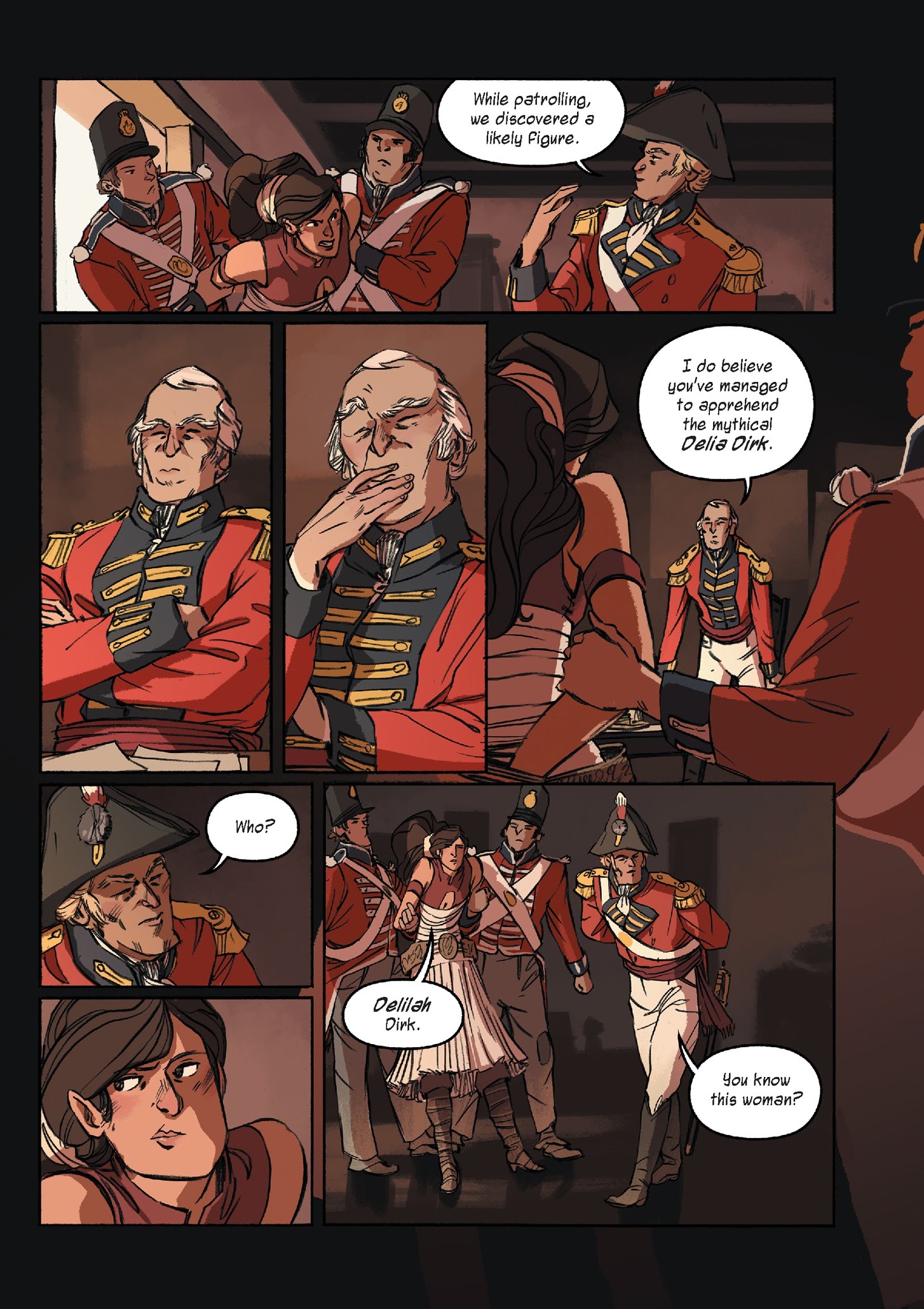 Read online Delilah Dirk and the King's Shilling comic -  Issue # TPB (Part 1) - 63