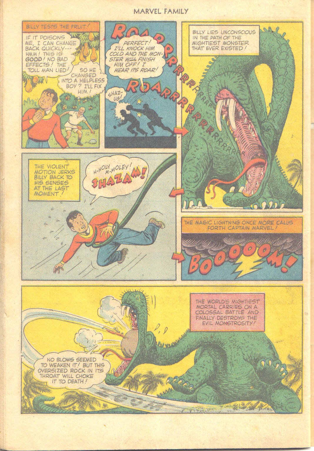 Read online The Marvel Family comic -  Issue #47 - 49