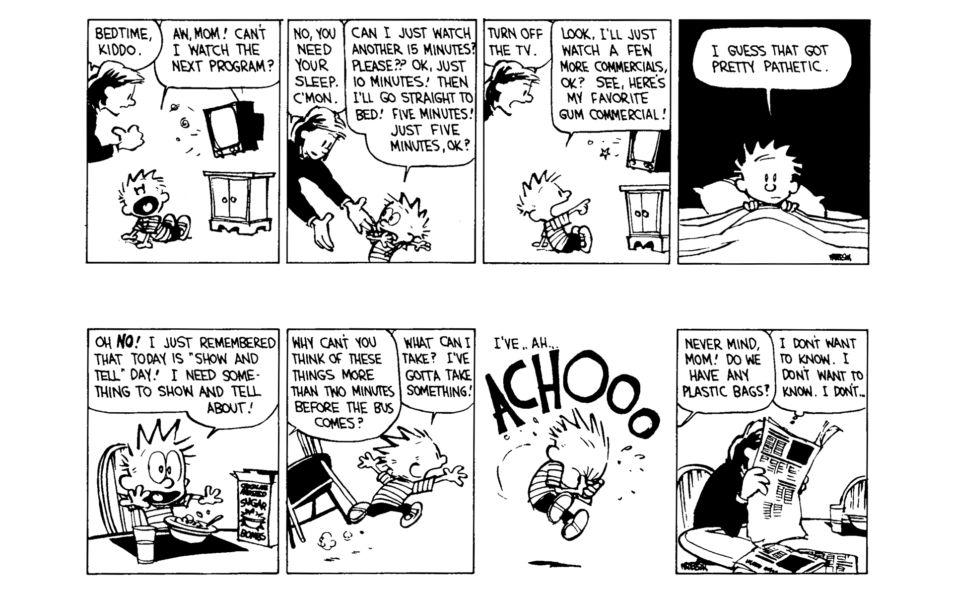 Read online Calvin and Hobbes comic -  Issue #6 - 94