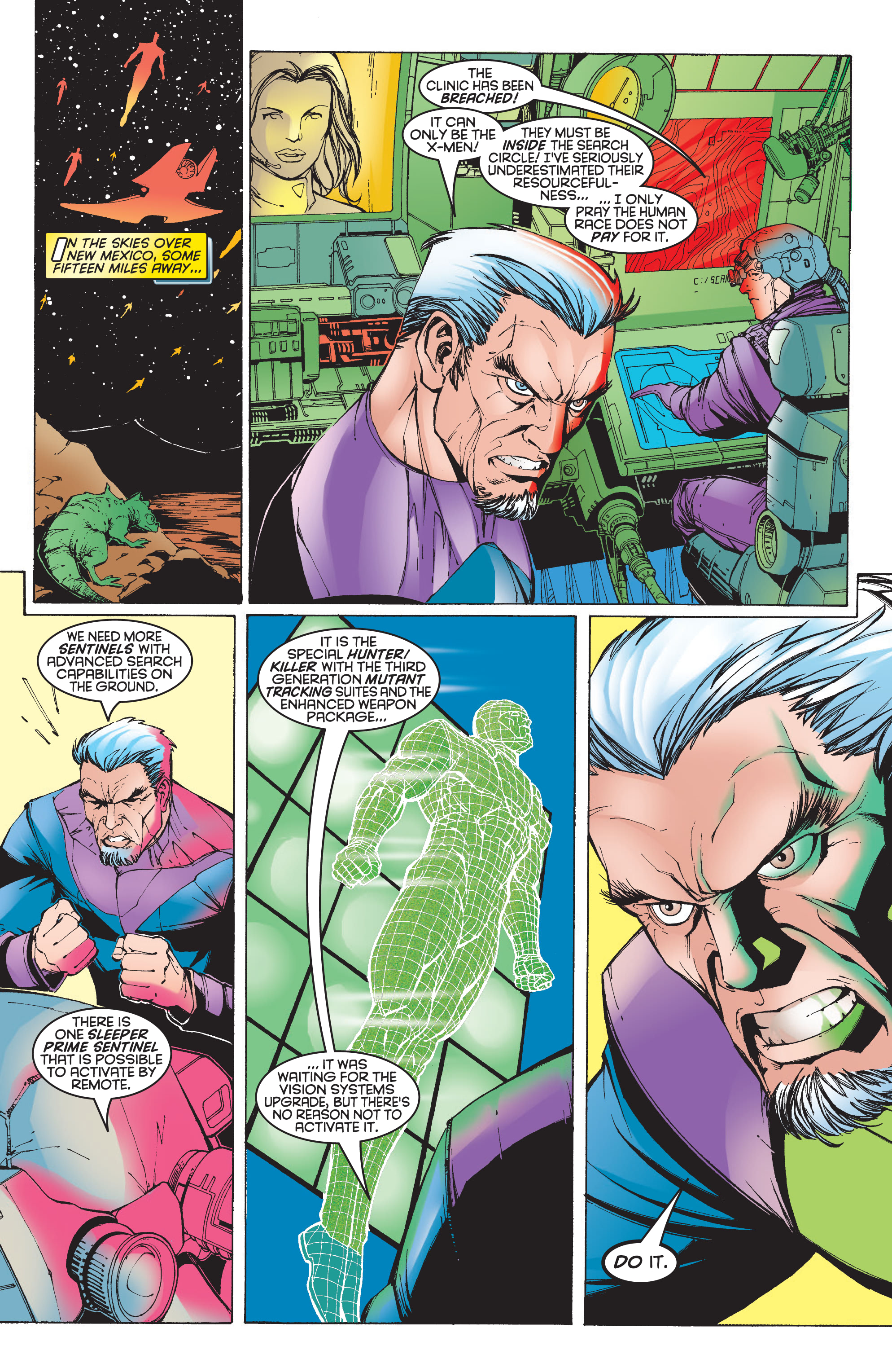 Read online X-Men Milestones: Operation Zero Tolerance comic -  Issue # TPB (Part 4) - 23