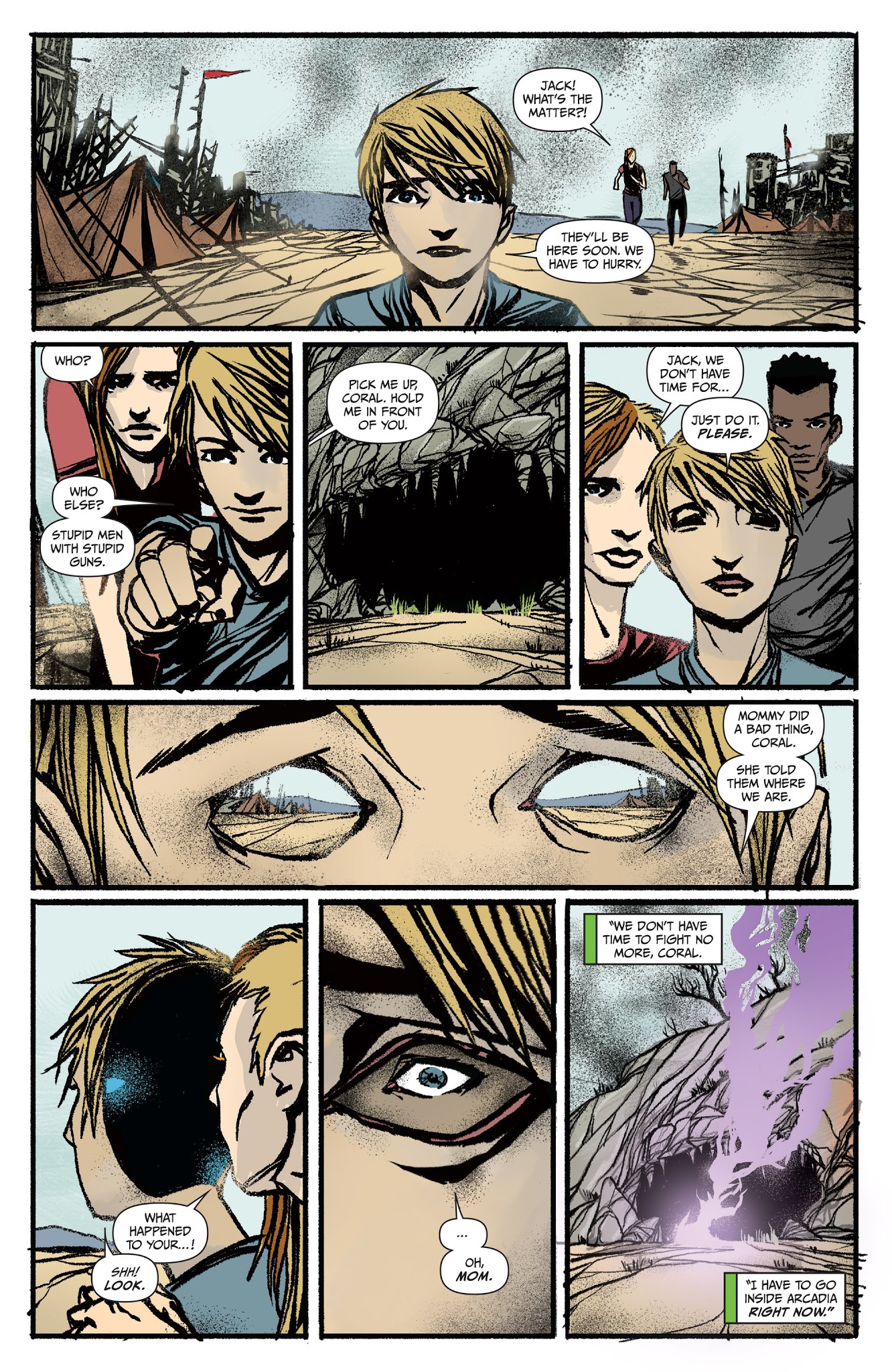 Read online Arcadia comic -  Issue #5 - 18