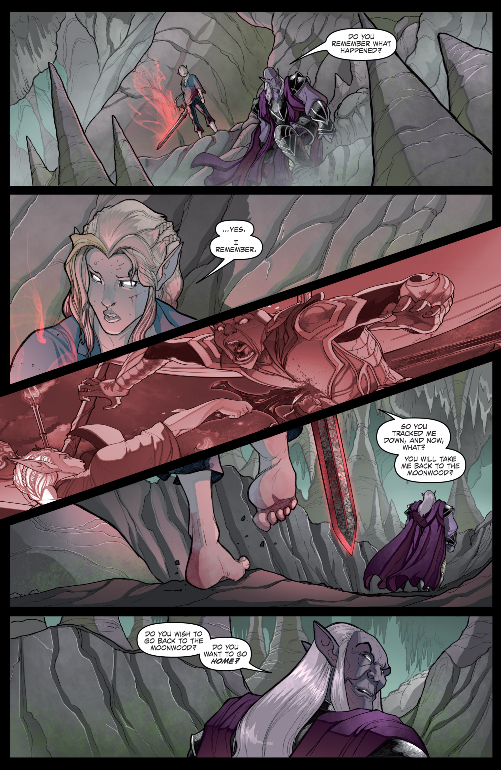Read online Dungeons & Dragons: Cutter comic -  Issue #5 - 6