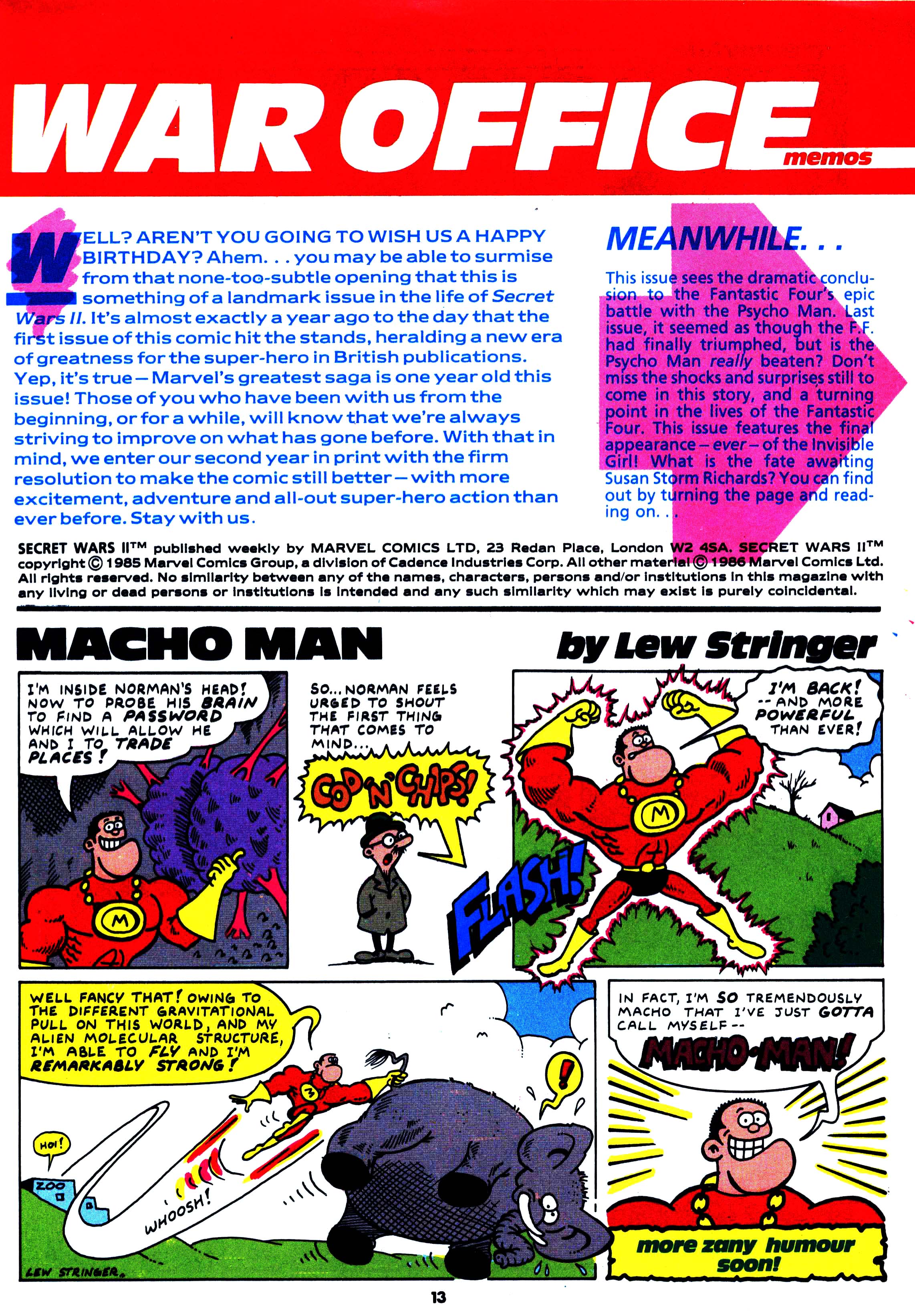 Read online Secret Wars (1985) comic -  Issue #44 - 12