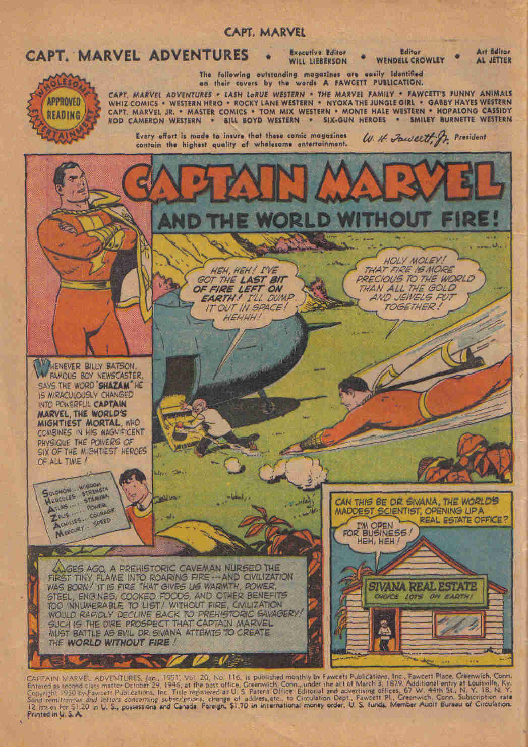 Read online Captain Marvel Adventures comic -  Issue #116 - 4