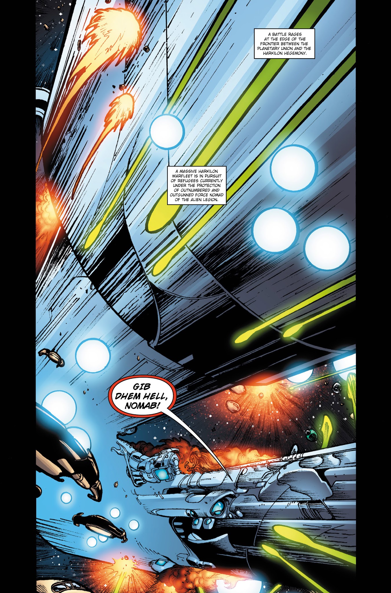 Read online Alien Legion: Uncivil War comic -  Issue # TPB - 90