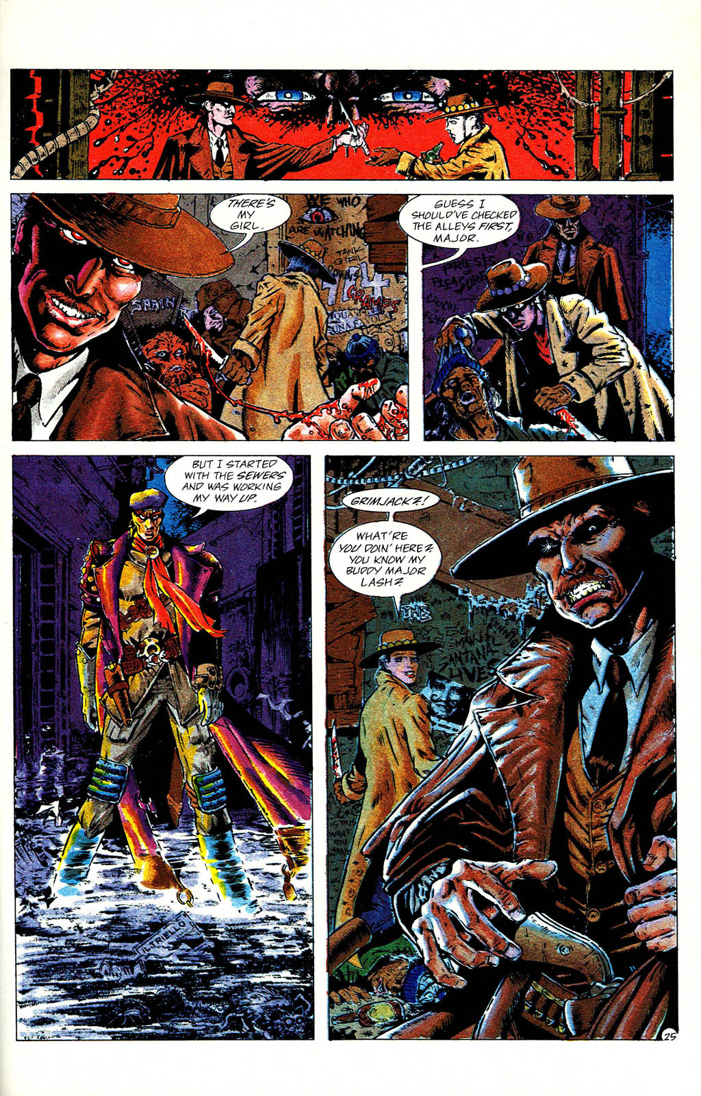Read online Grimjack comic -  Issue #75 - 27