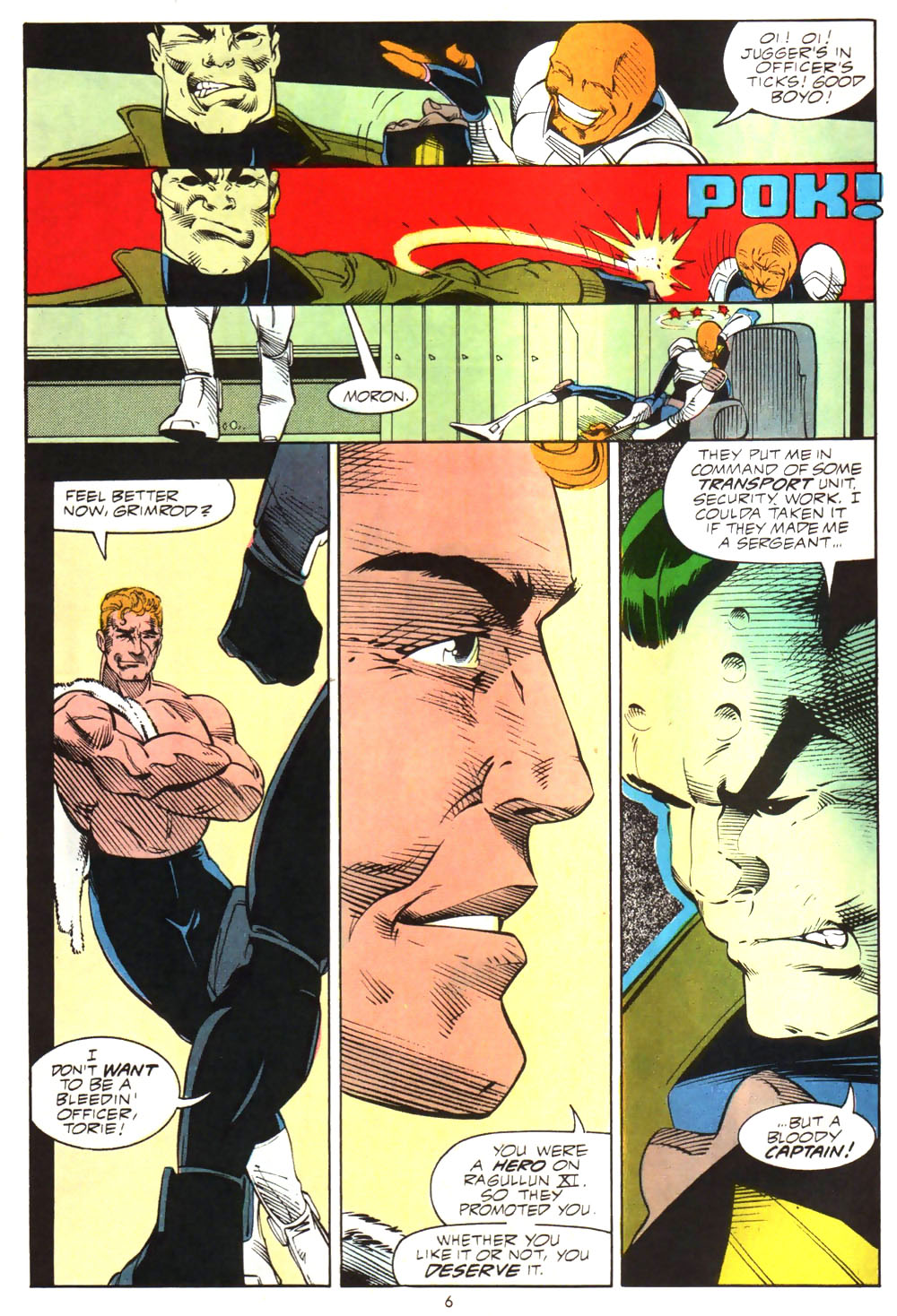 Read online Alien Legion (1987) comic -  Issue #6 - 9