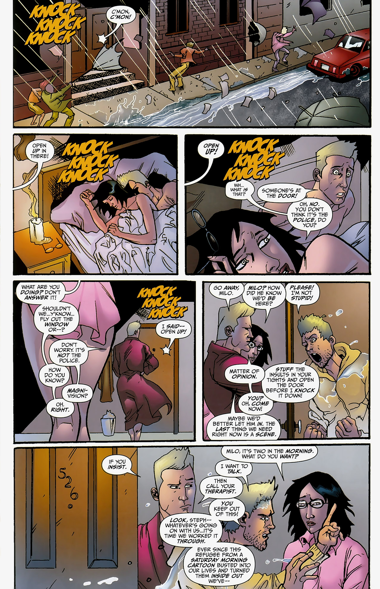 Read online Hero Squared: Love And Death comic -  Issue #1 - 17