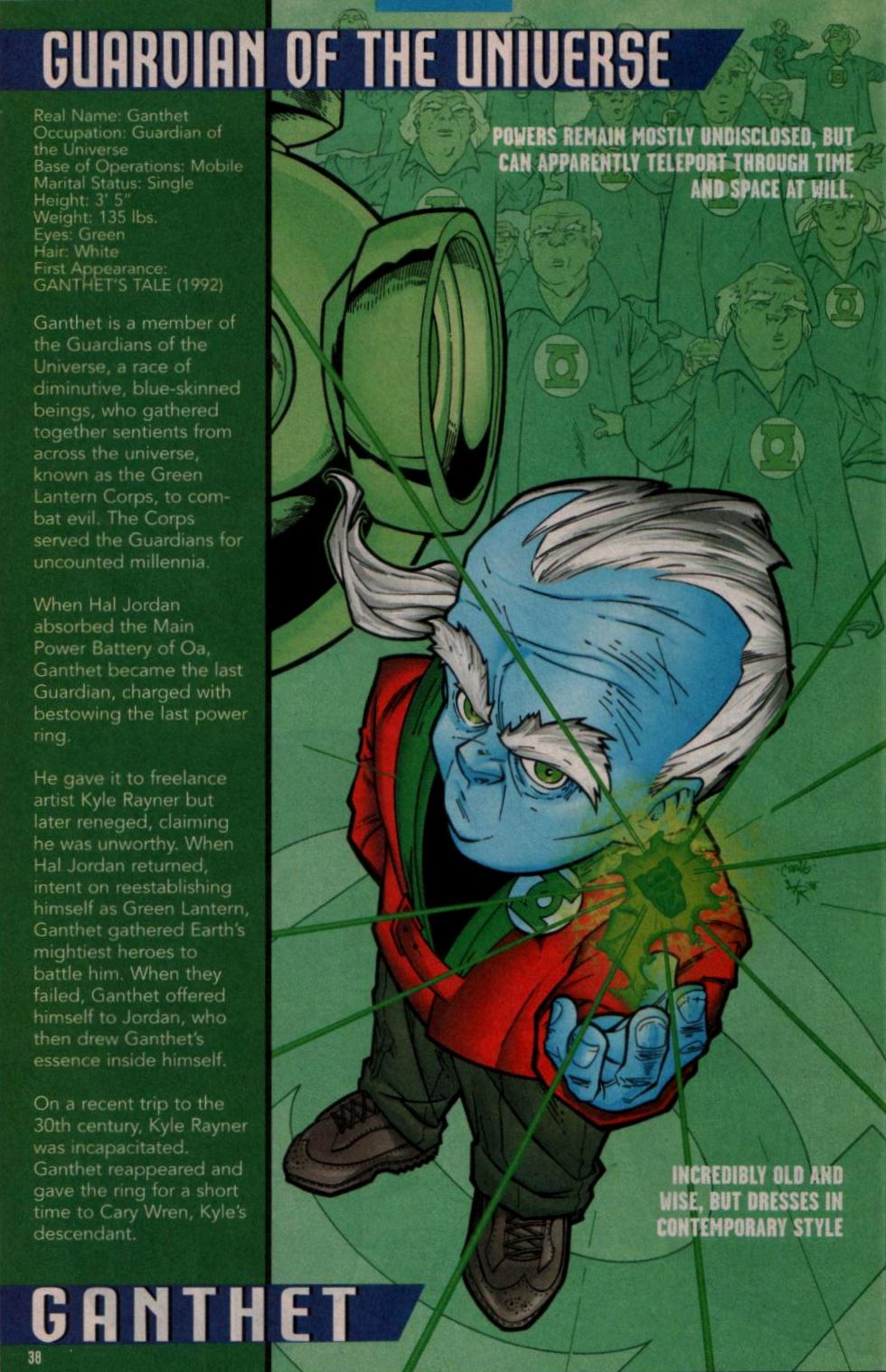 Read online Green Lantern Secret Files comic -  Issue #1 - 38