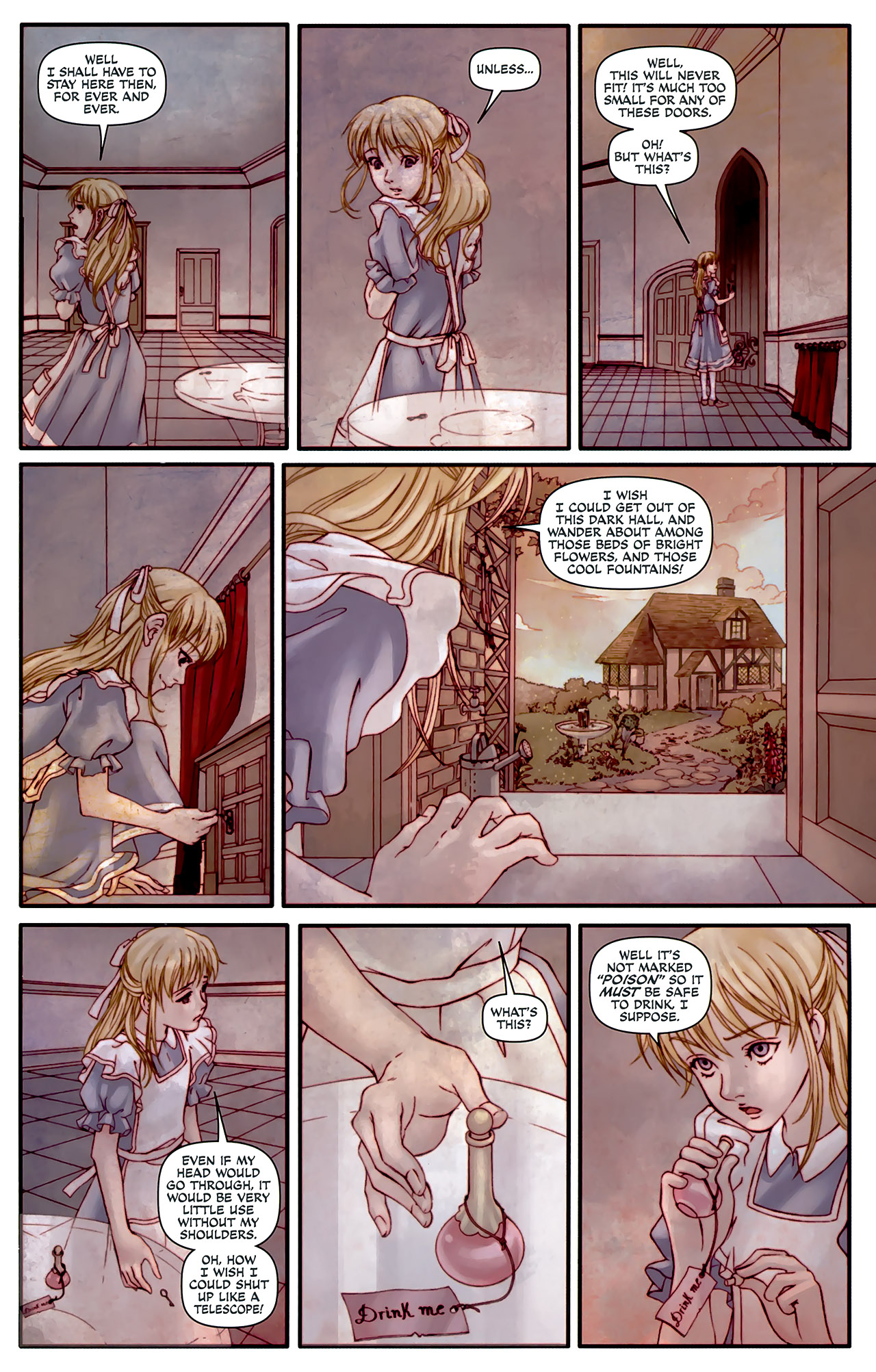 Read online The Complete Alice in Wonderland comic -  Issue #1 - 8