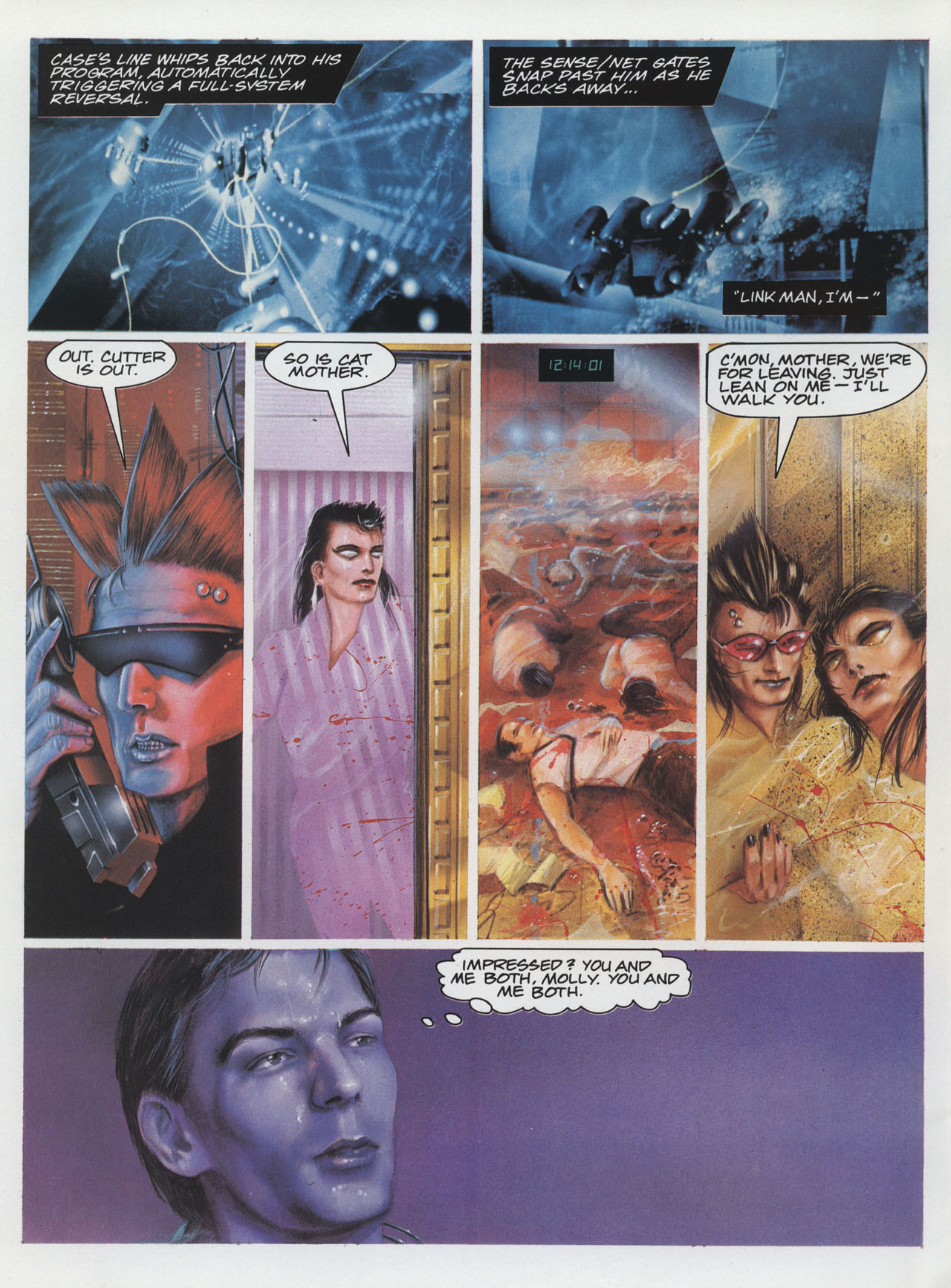 Read online Marvel Graphic Novel comic -  Issue #52 - Neuromancer - 48