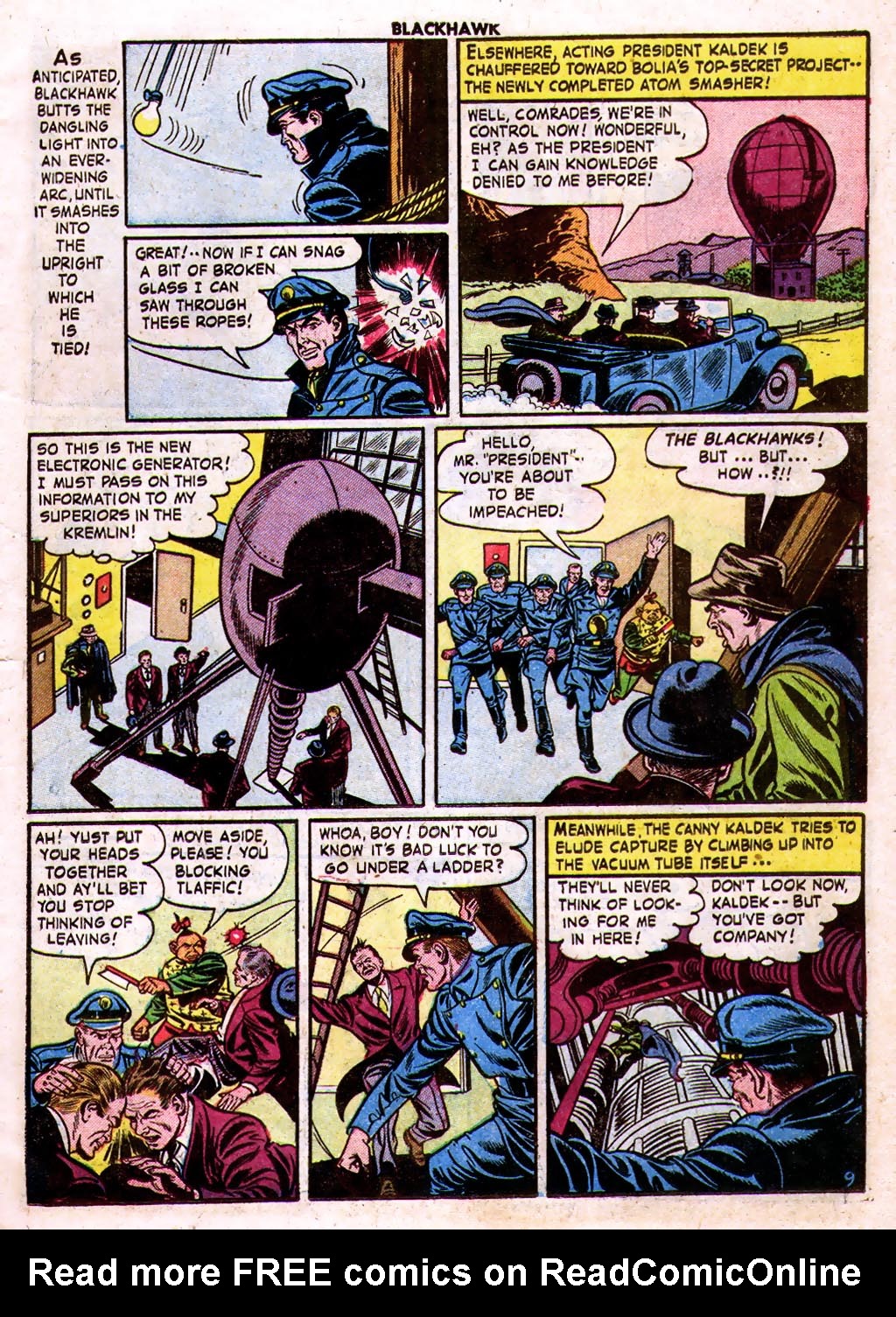 Read online Blackhawk (1957) comic -  Issue #68 - 11