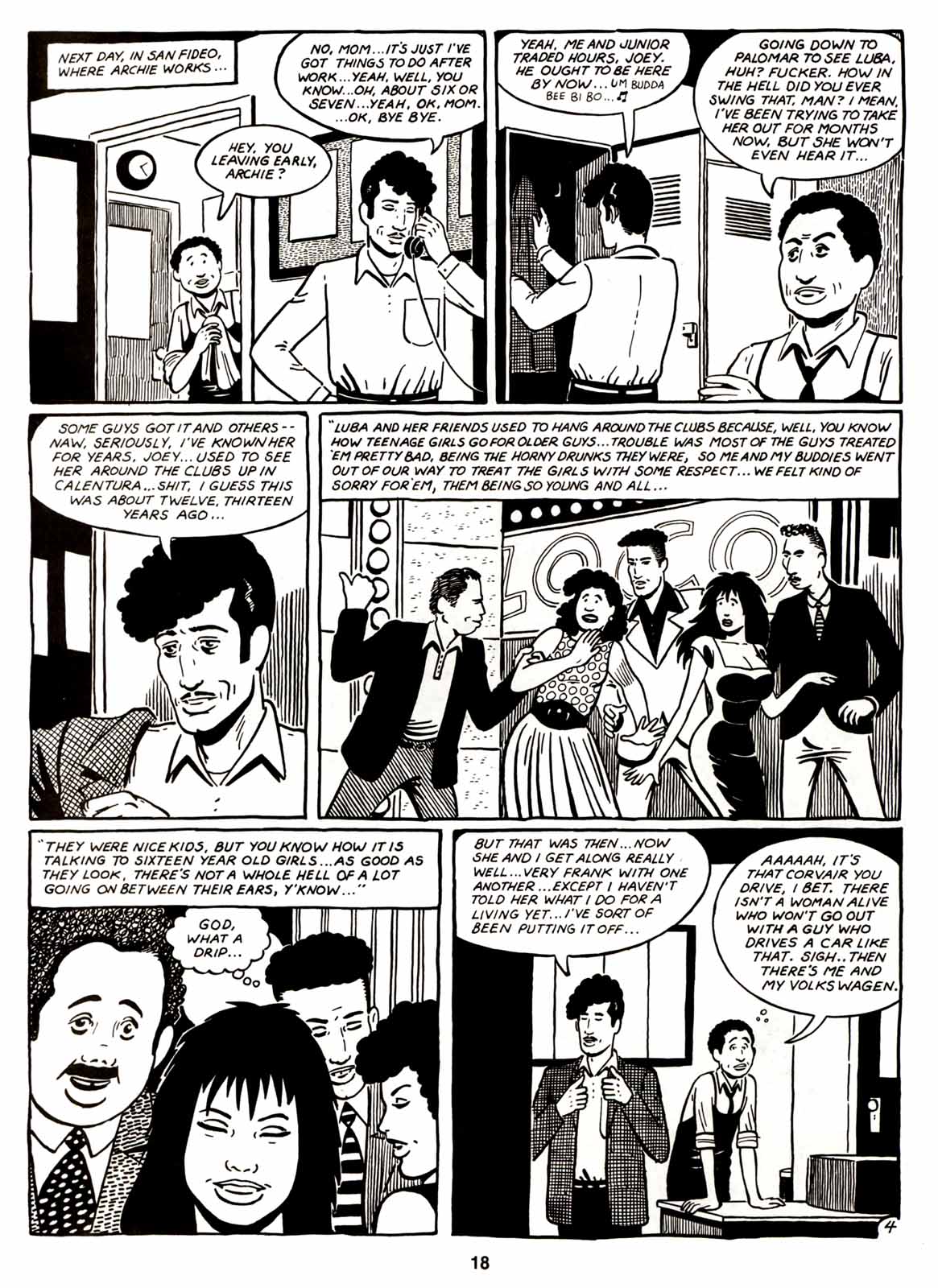 Read online Love and Rockets (1982) comic -  Issue #6 - 20