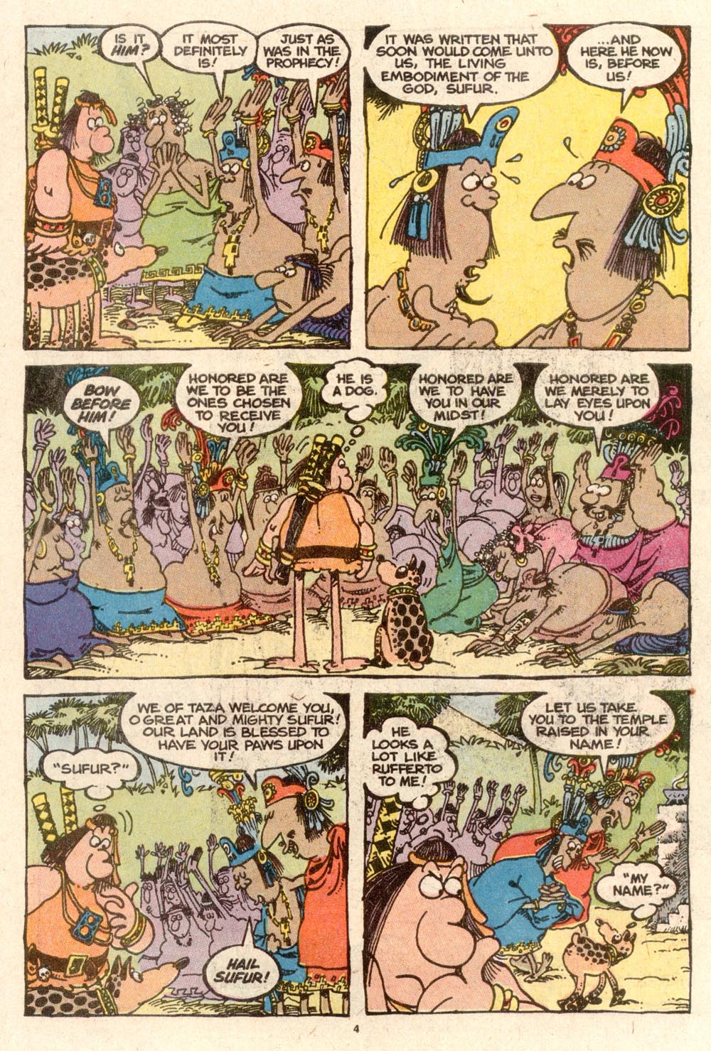 Read online Sergio Aragonés Groo the Wanderer comic -  Issue #58 - 4