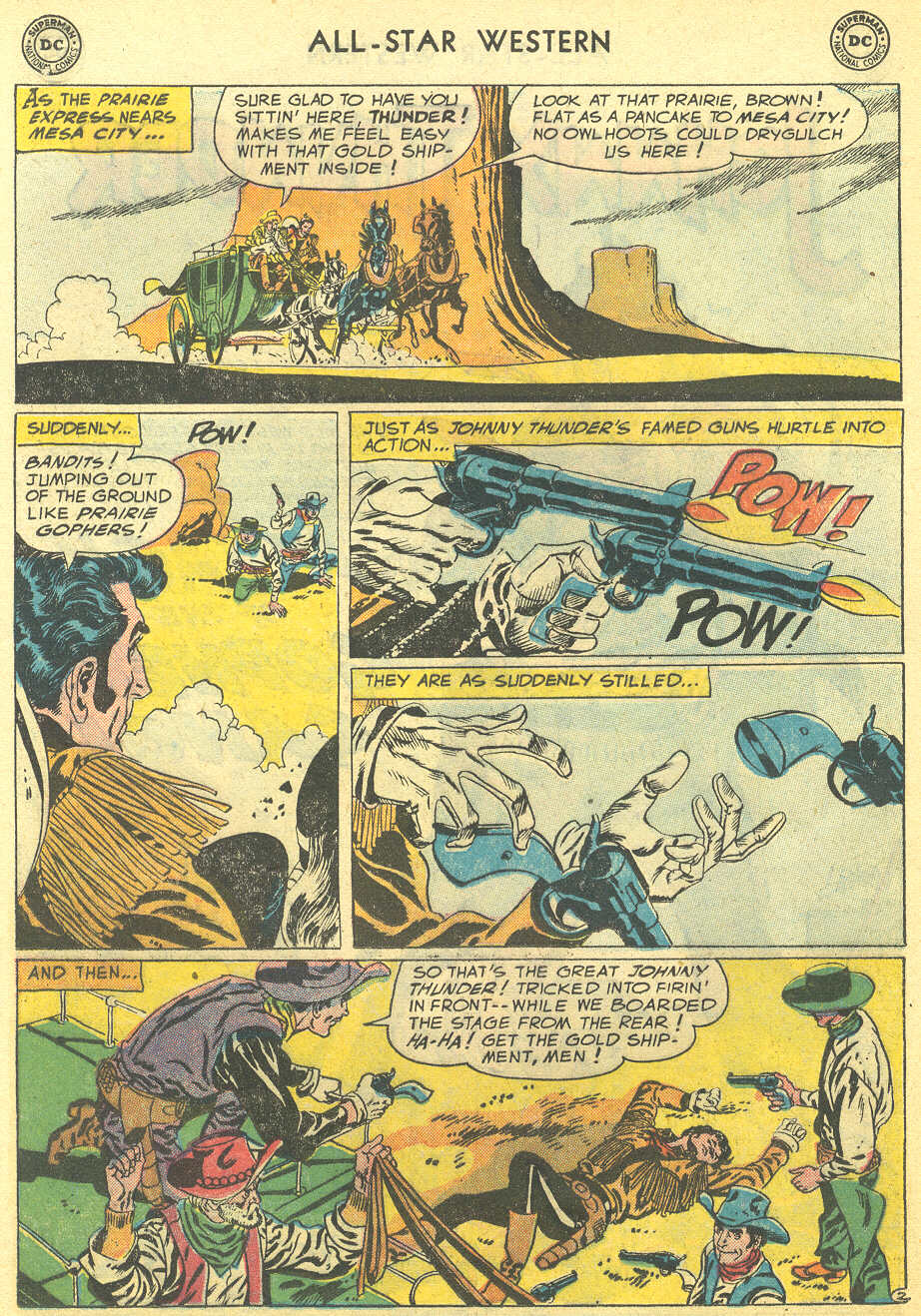 Read online All-Star Western (1951) comic -  Issue #95 - 12