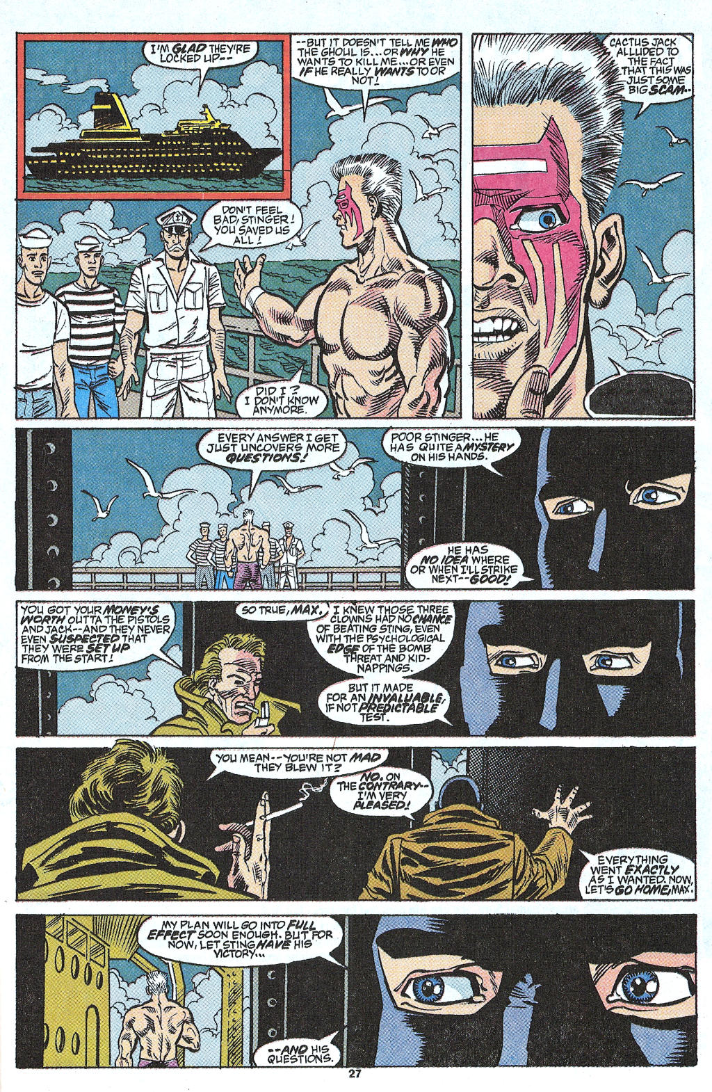 Read online WCW World Championship Wrestling comic -  Issue #3 - 28