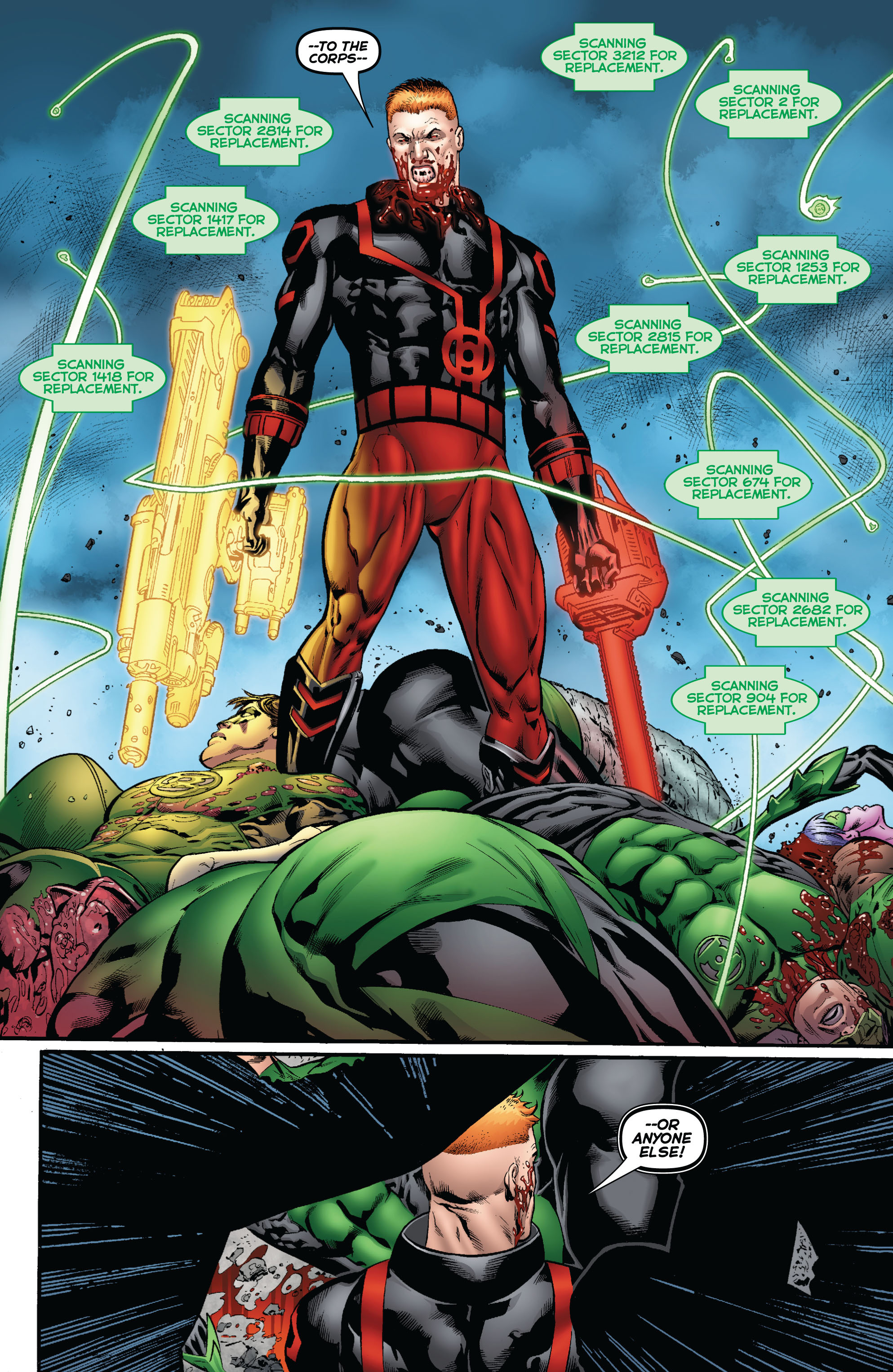 Read online Green Lantern: The Wrath of the First Lantern comic -  Issue # TPB - 44