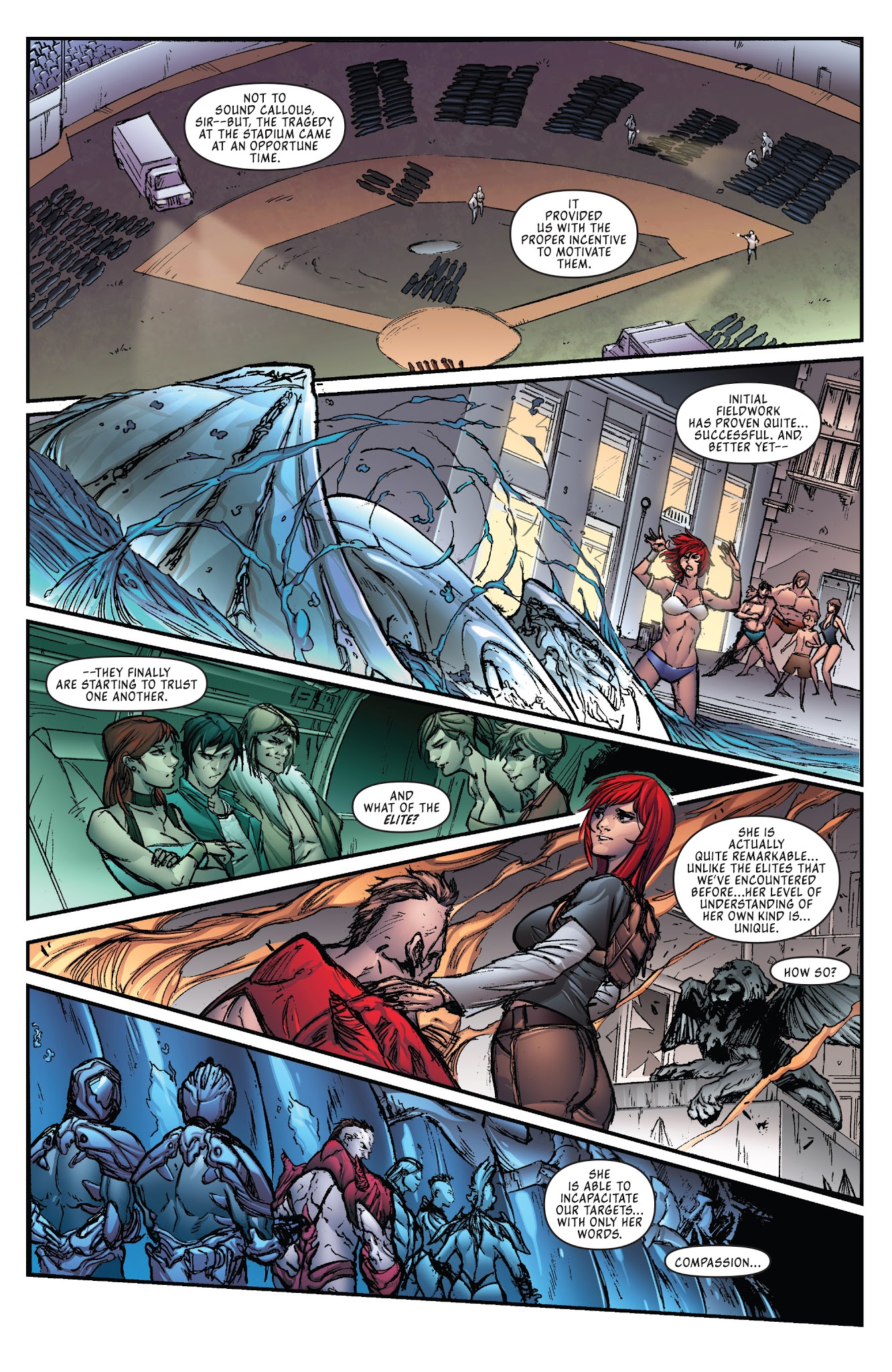 Read online Fathom Blue comic -  Issue #3 - 4