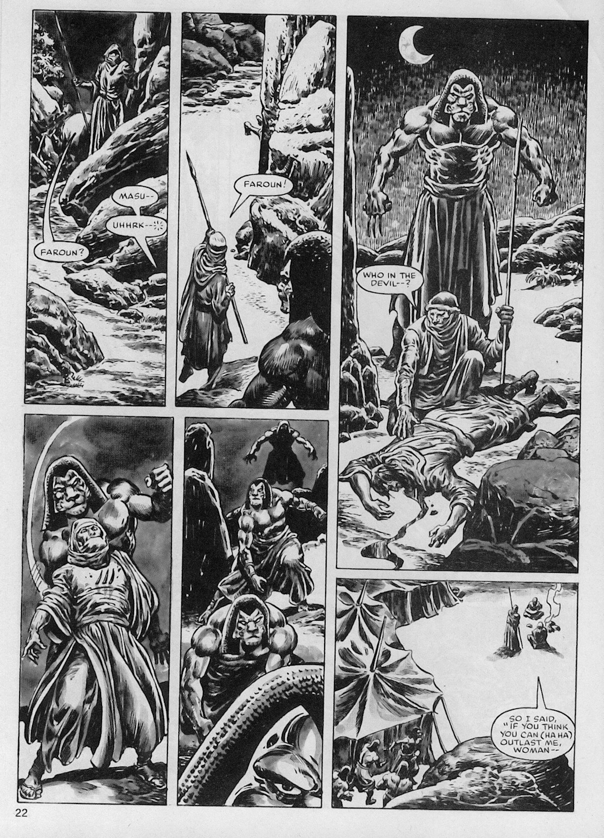 Read online The Savage Sword Of Conan comic -  Issue #102 - 22