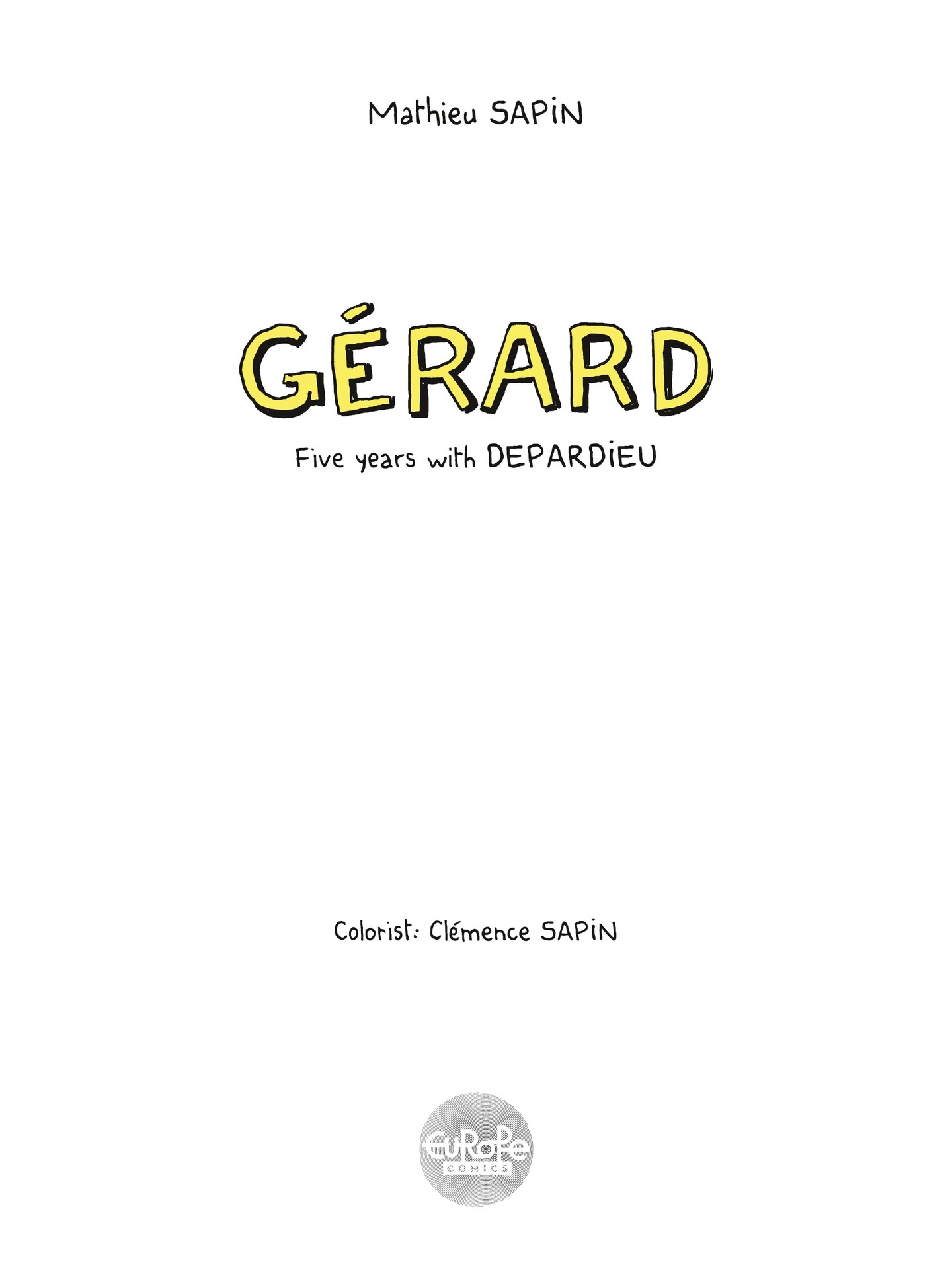 Read online Gérard comic -  Issue # TPB (Part 1) - 2