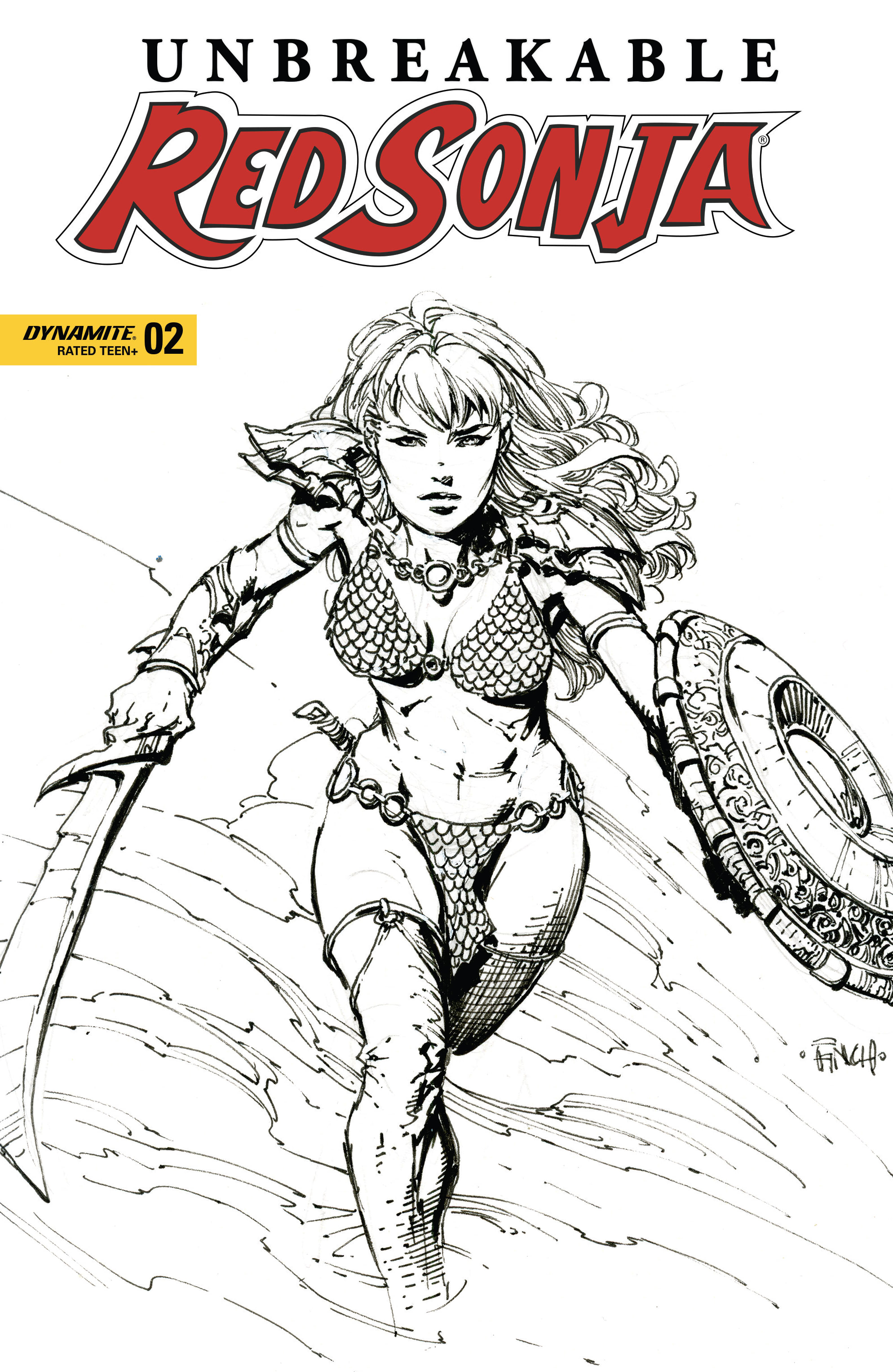 Read online Unbreakable Red Sonja comic -  Issue #2 - 4