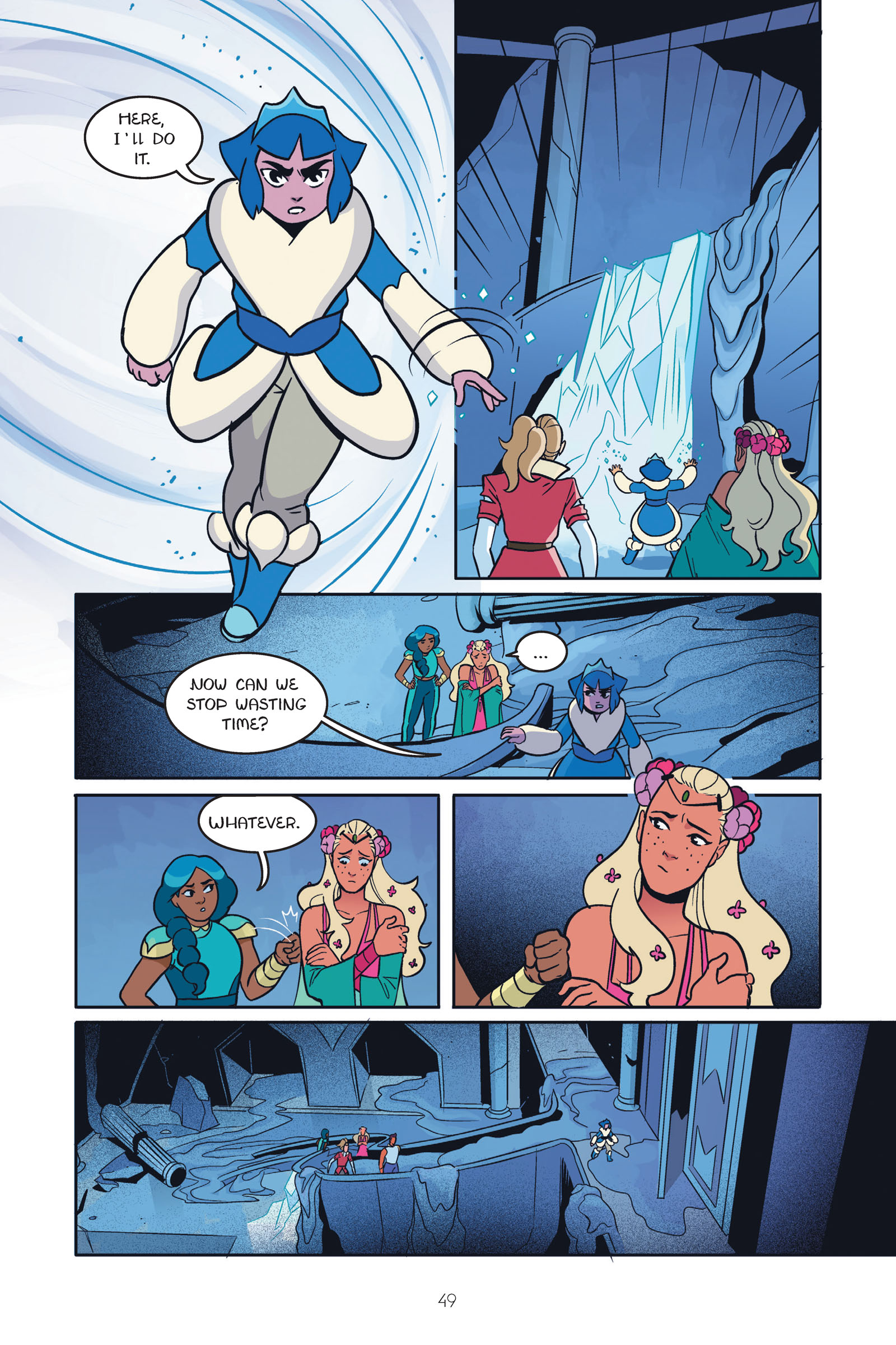 Read online She-Ra and the Princesses of Power: Legend of the Fire Princess comic -  Issue # TPB - 51