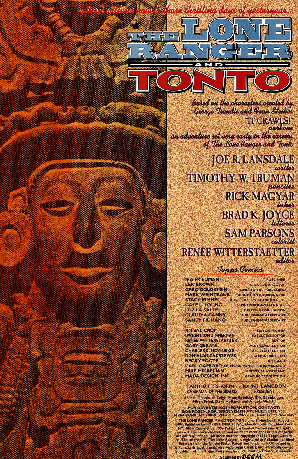 Read online The Lone Ranger And Tonto comic -  Issue #1 - 2