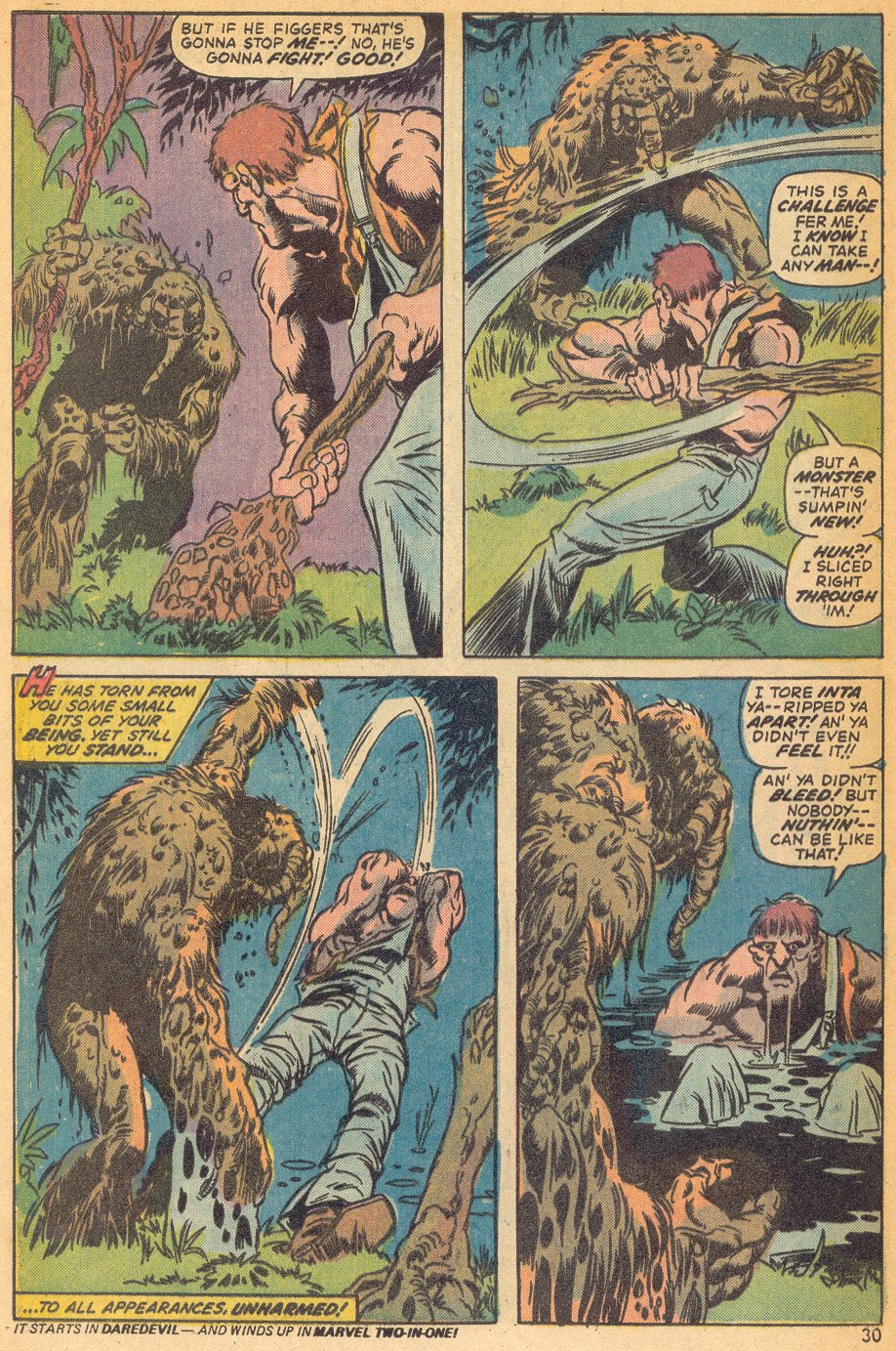 Read online Man-Thing (1974) comic -  Issue #5 - 20
