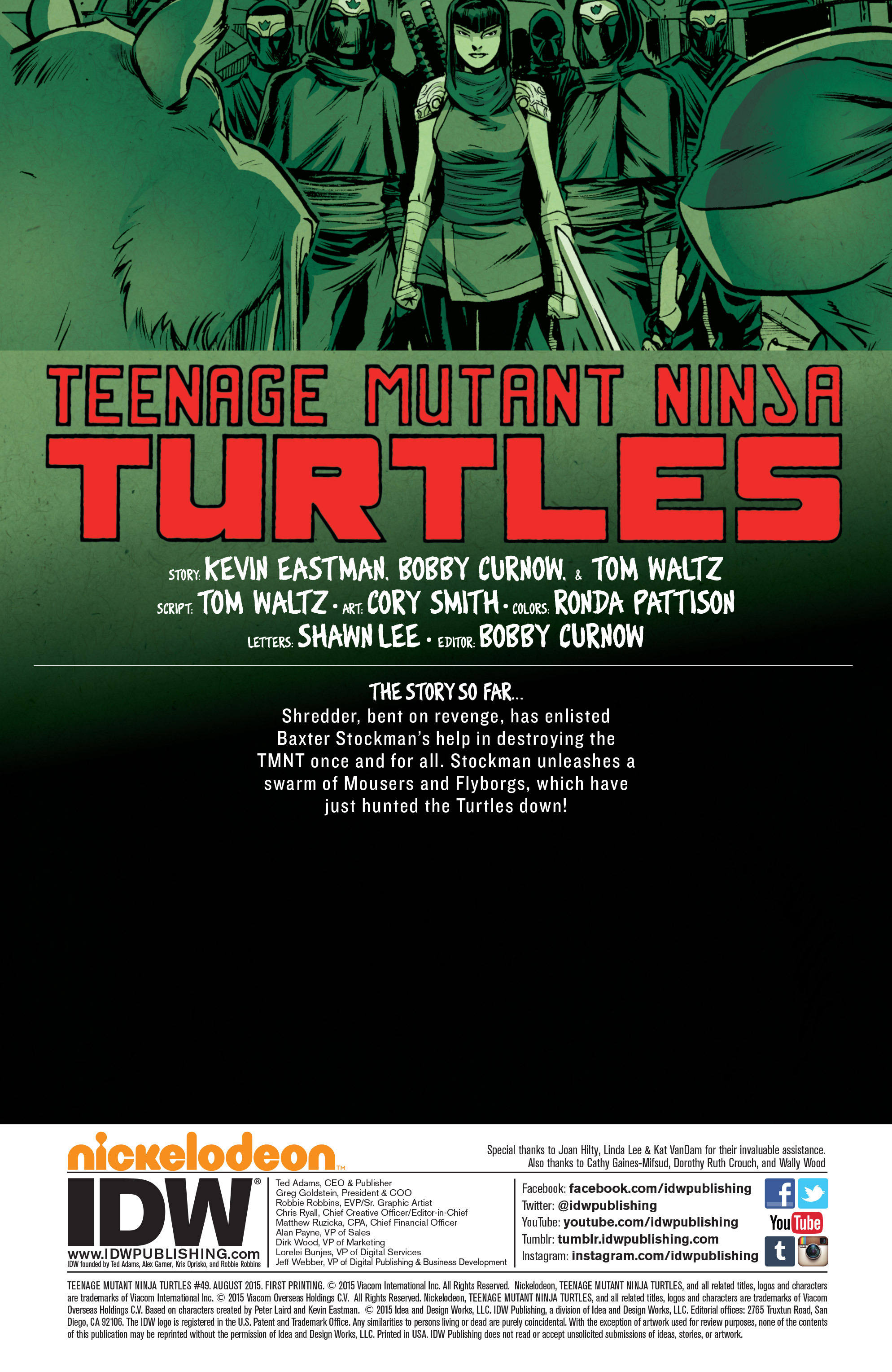 Read online Teenage Mutant Ninja Turtles (2011) comic -  Issue #49 - 2