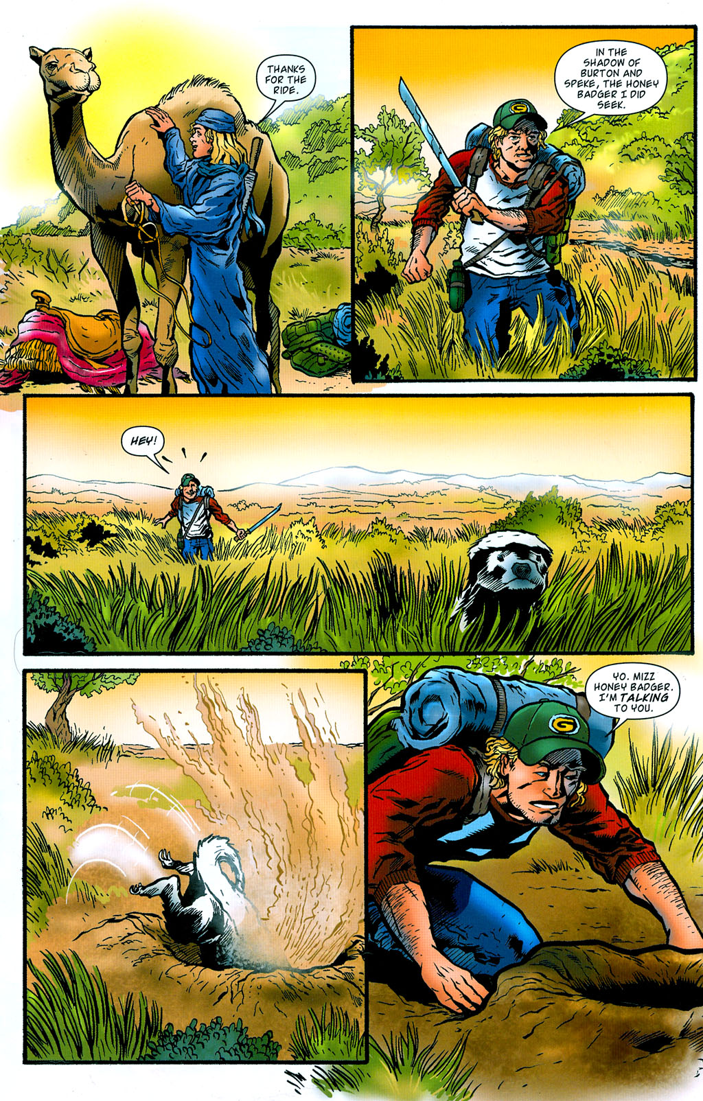 Read online Badger Saves the World comic -  Issue #3 - 19