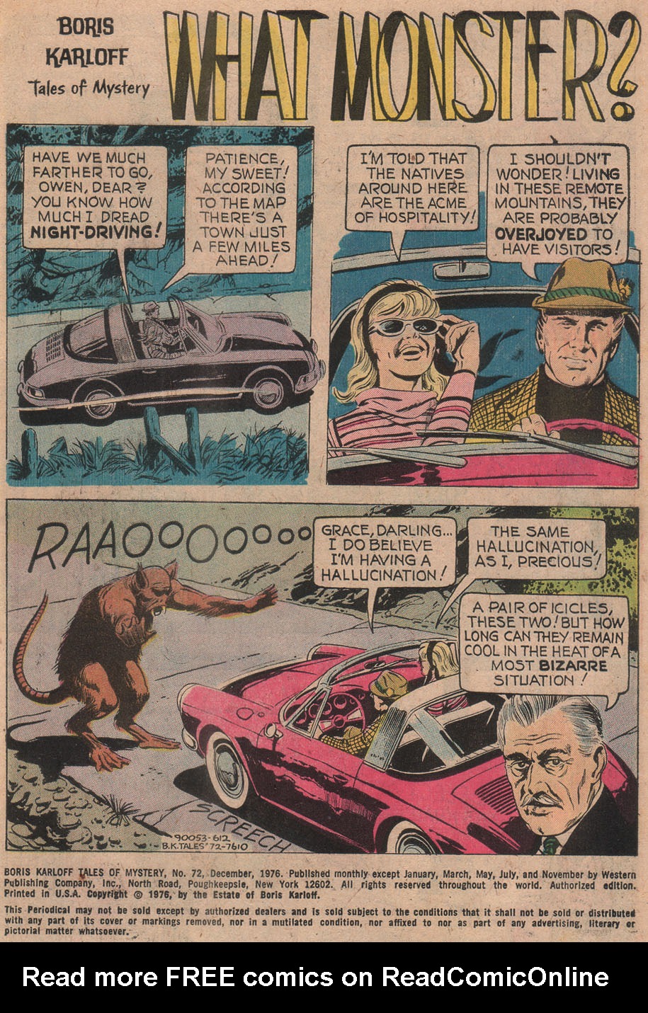 Read online Boris Karloff Tales of Mystery comic -  Issue #72 - 3