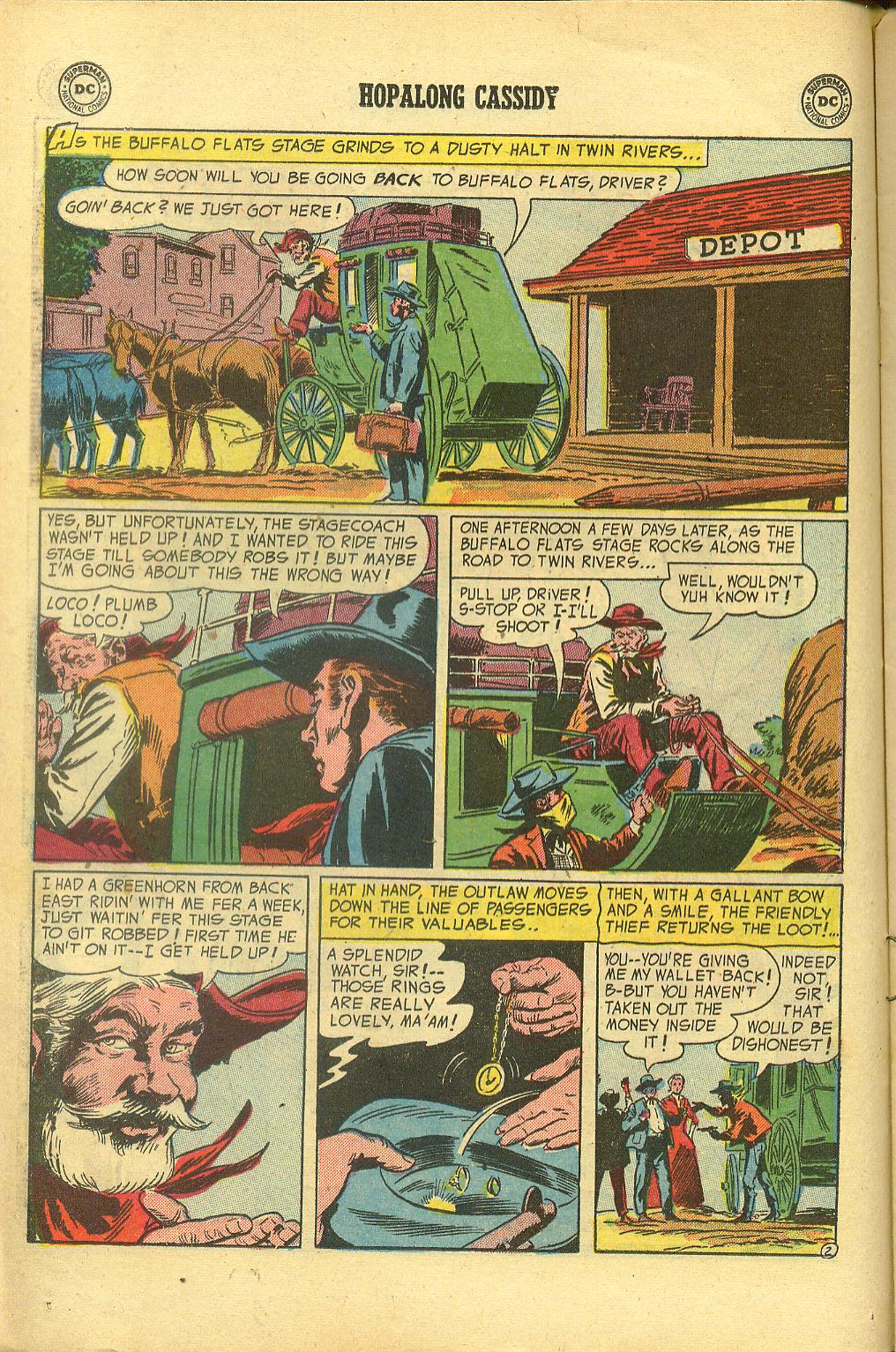 Read online Hopalong Cassidy comic -  Issue #92 - 14