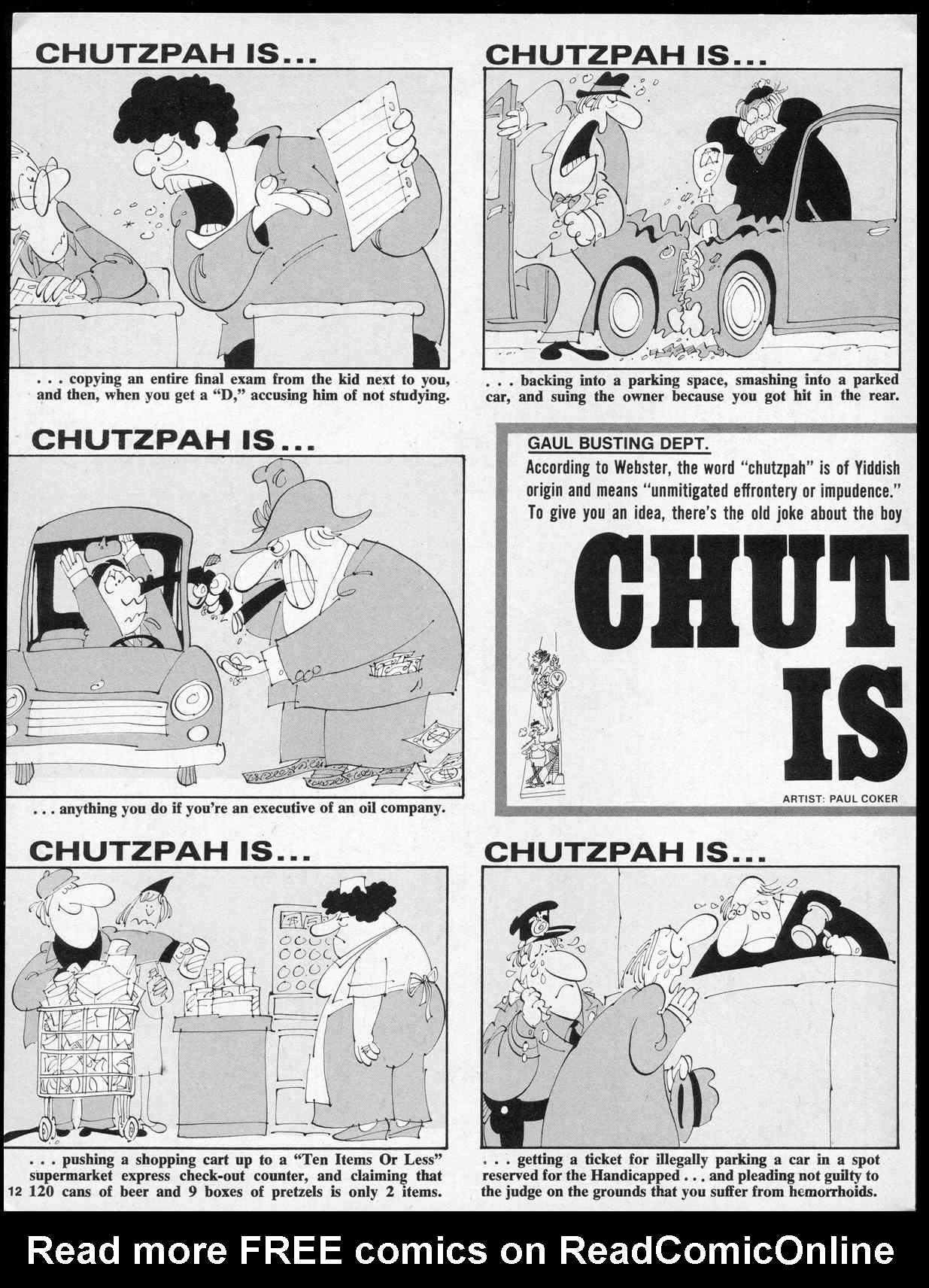 Read online MAD comic -  Issue #236 - 14