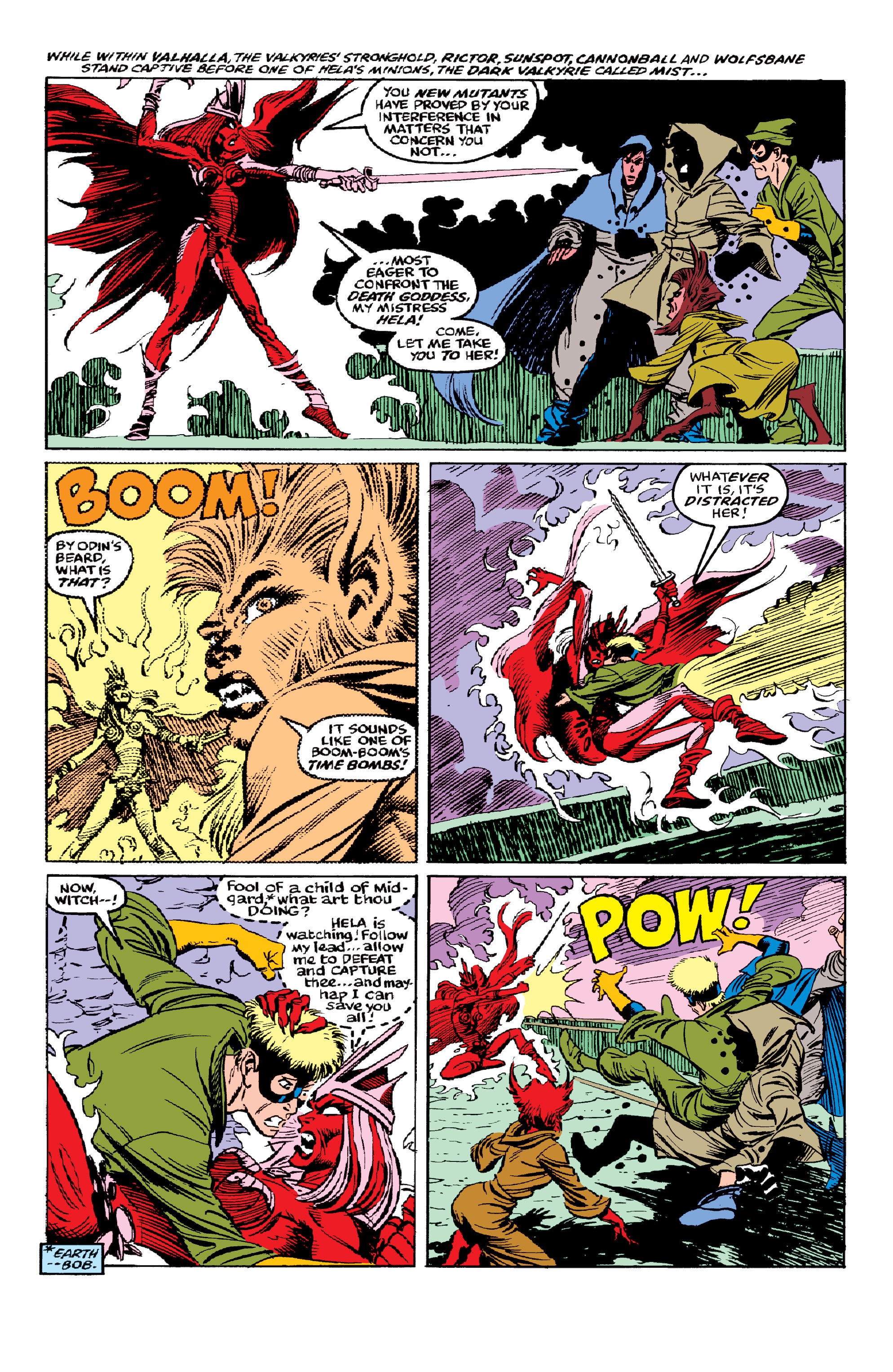 Read online New Mutants Epic Collection comic -  Issue # TPB Curse Of The Valkyries (Part 4) - 100