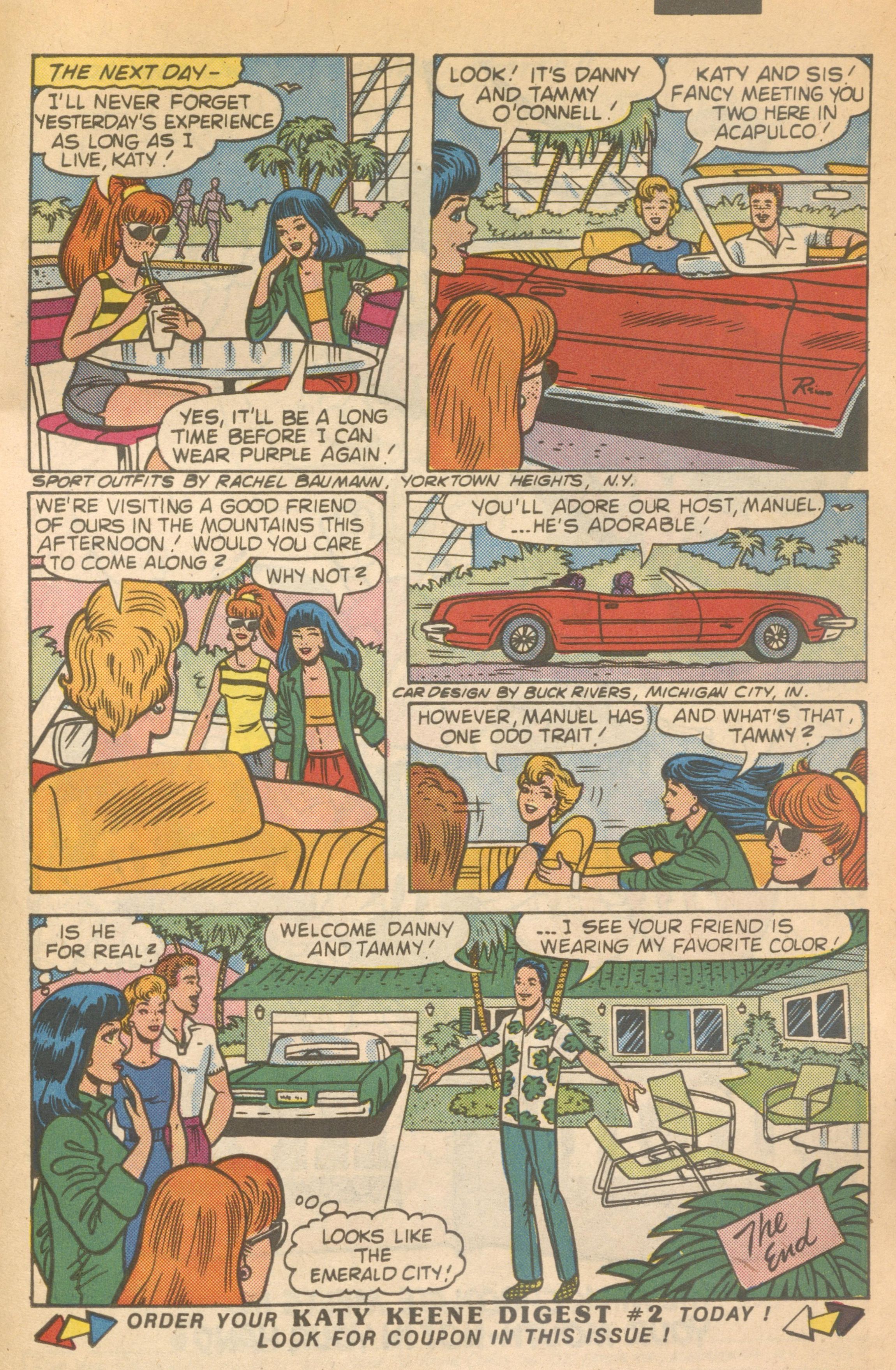 Read online Katy Keene (1983) comic -  Issue #26 - 32