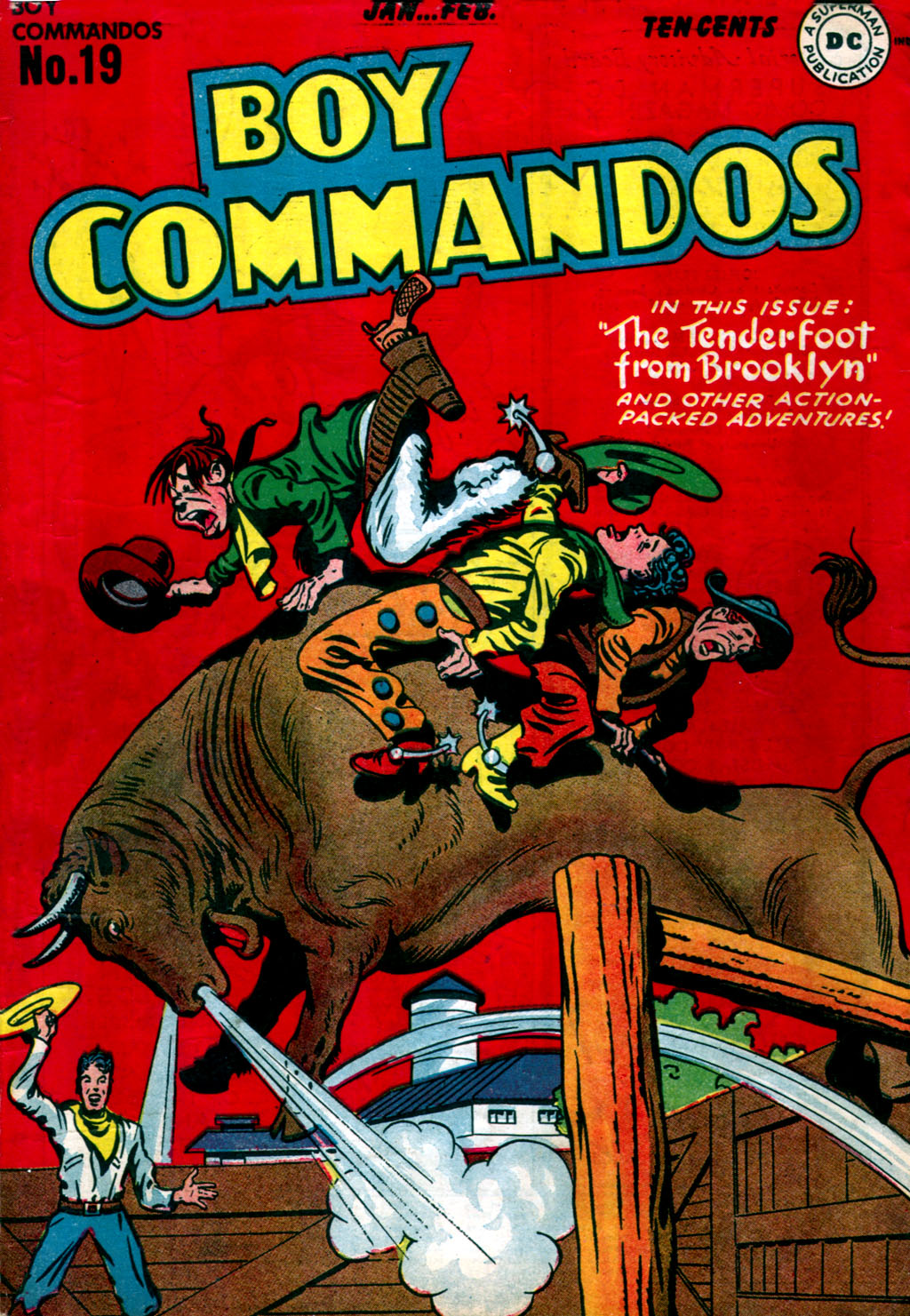 Read online Boy Commandos comic -  Issue #19 - 1