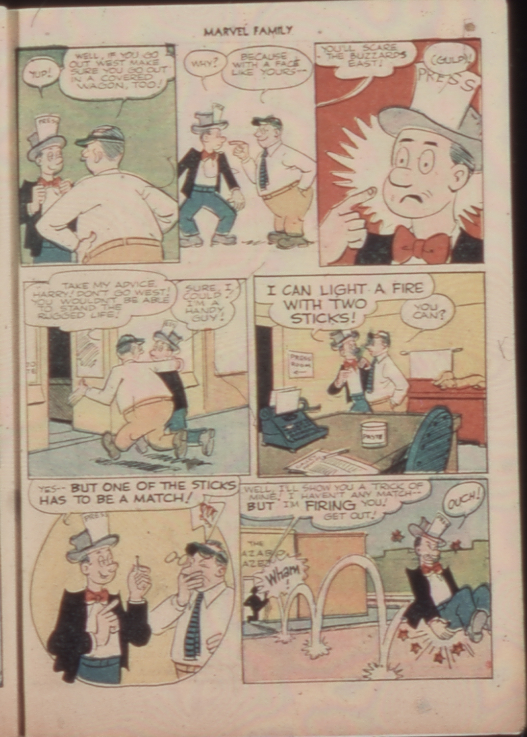 Read online The Marvel Family comic -  Issue #54 - 39