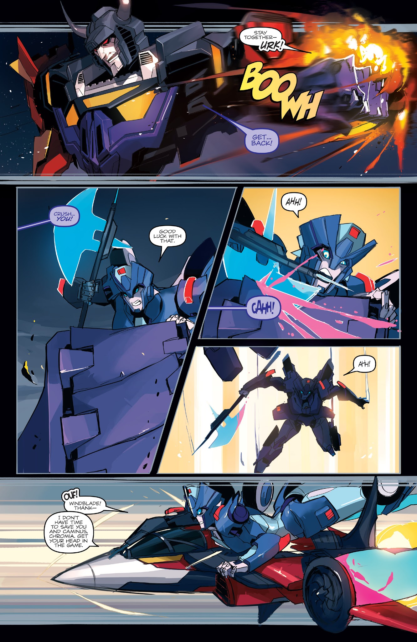 Read online The Transformers: Windblade (2018) comic -  Issue # TPB - 115