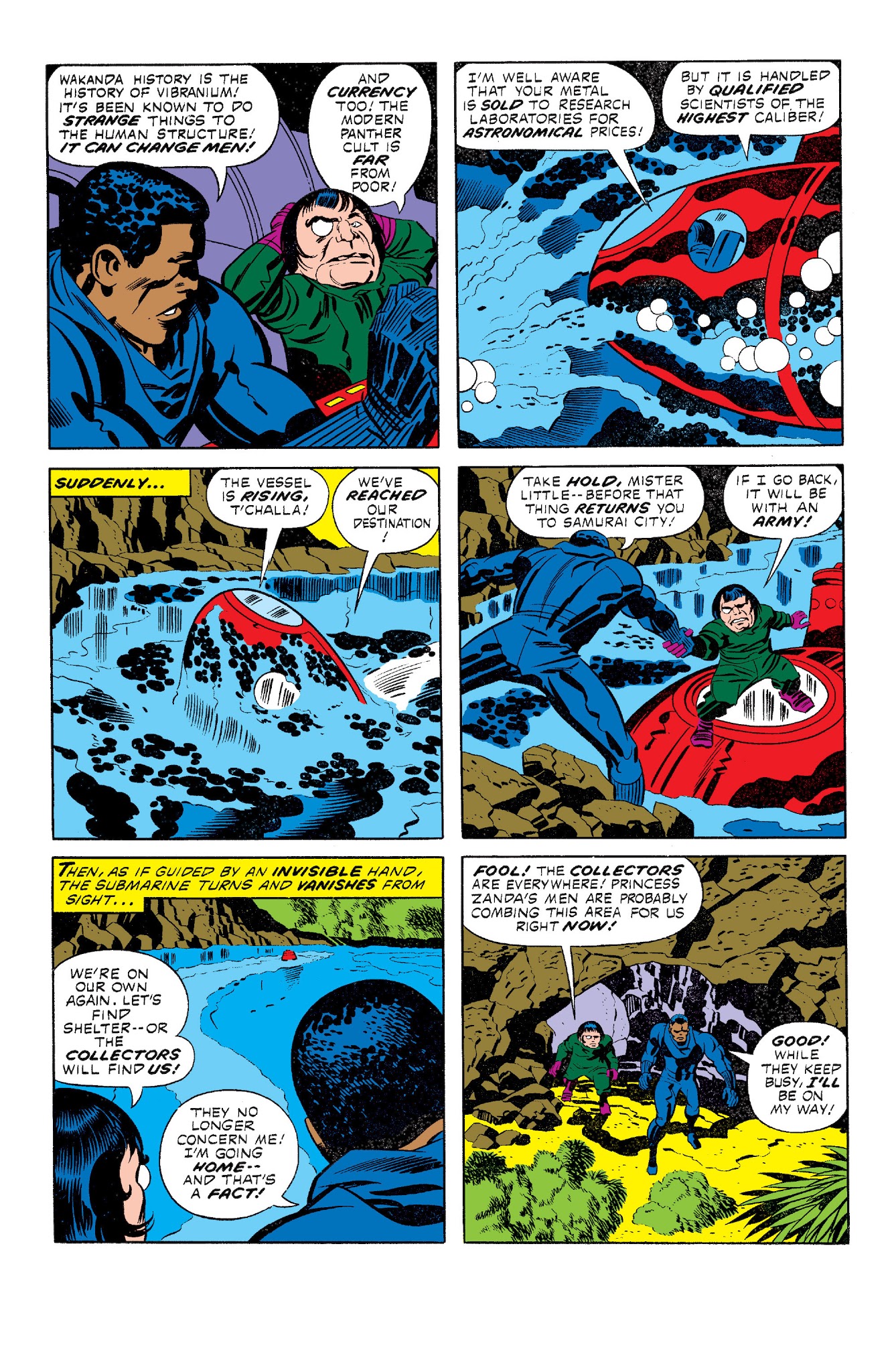 Read online Marvel Masterworks: The Black Panther comic -  Issue # TPB 2 - 121