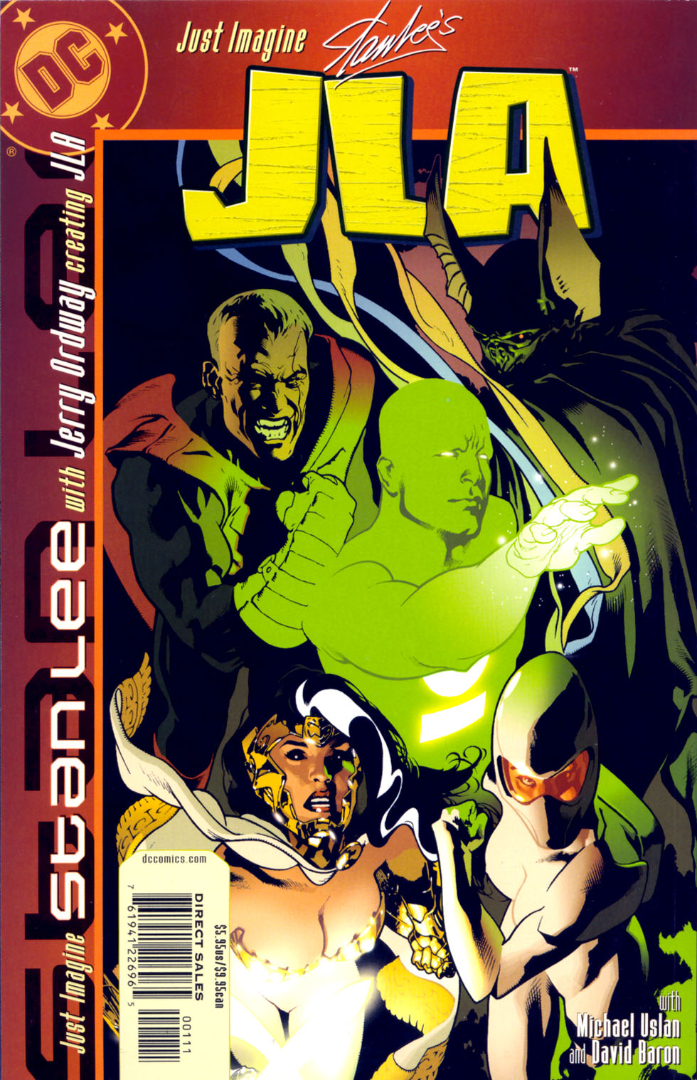 Read online Just Imagine Stan Lee With Jerry Ordway Creating JLA comic -  Issue # Full - 53