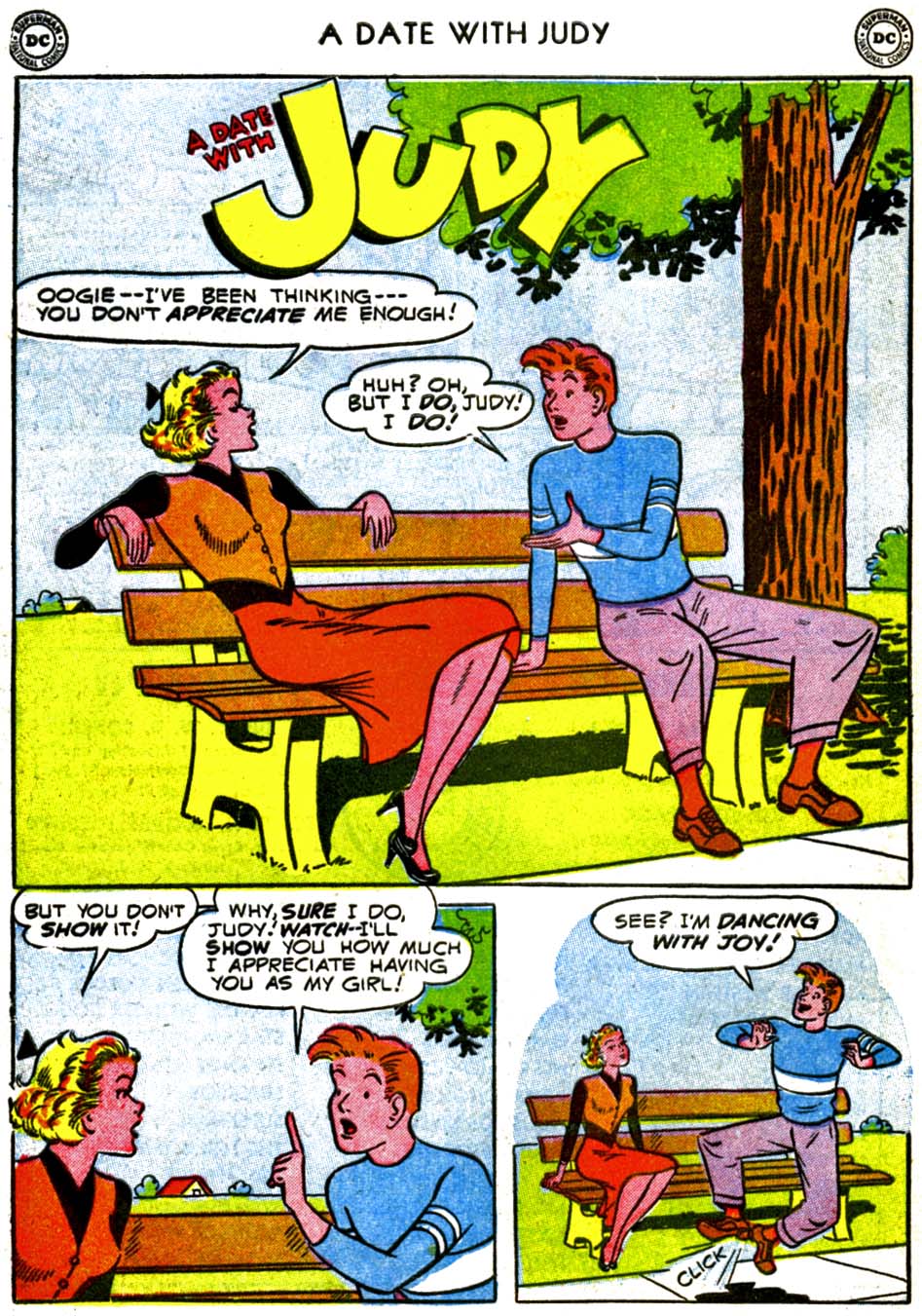Read online A Date with Judy comic -  Issue #40 - 10