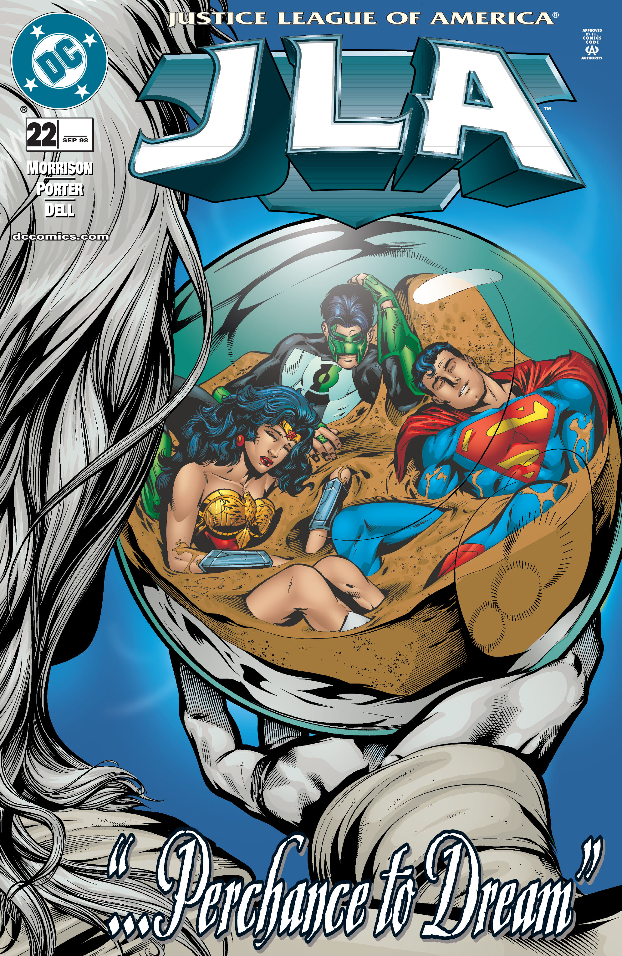 Read online JLA (1997) comic -  Issue #22 - 1