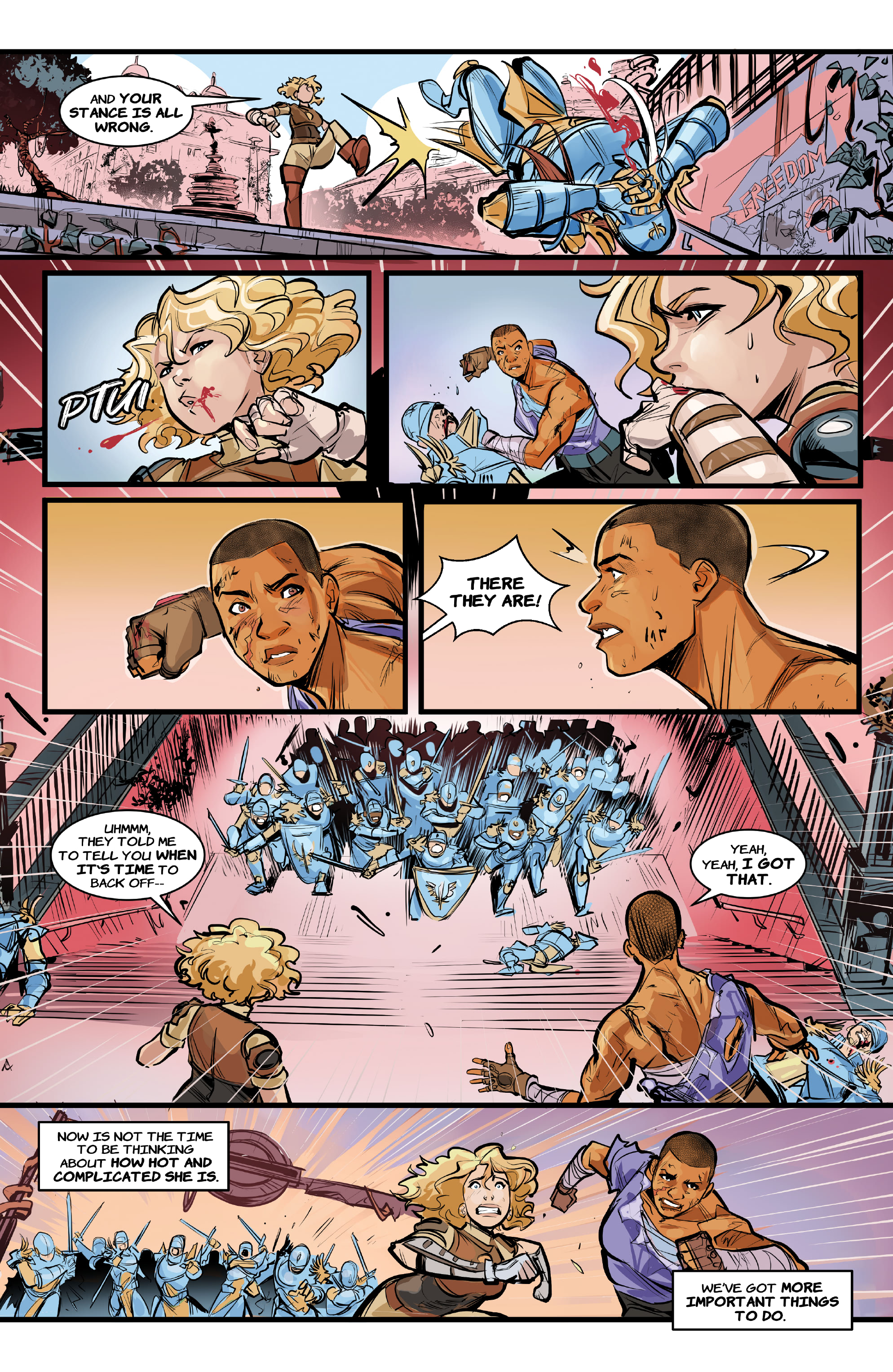 Read online The Least We Can Do comic -  Issue #5 - 6